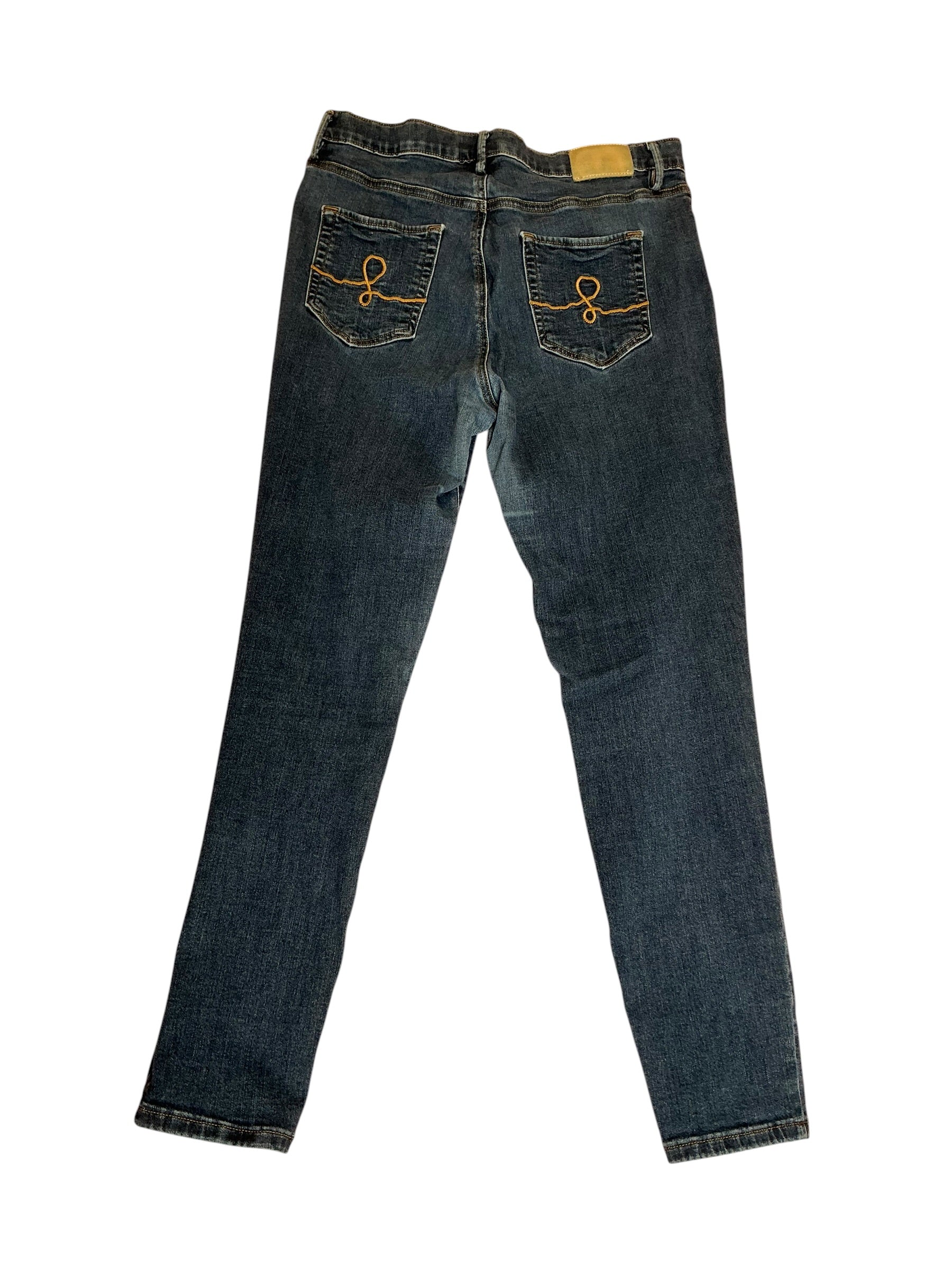 Lilly Pulitzer Eagan High Rise Skinny Dark Blue Wash - Size 12
