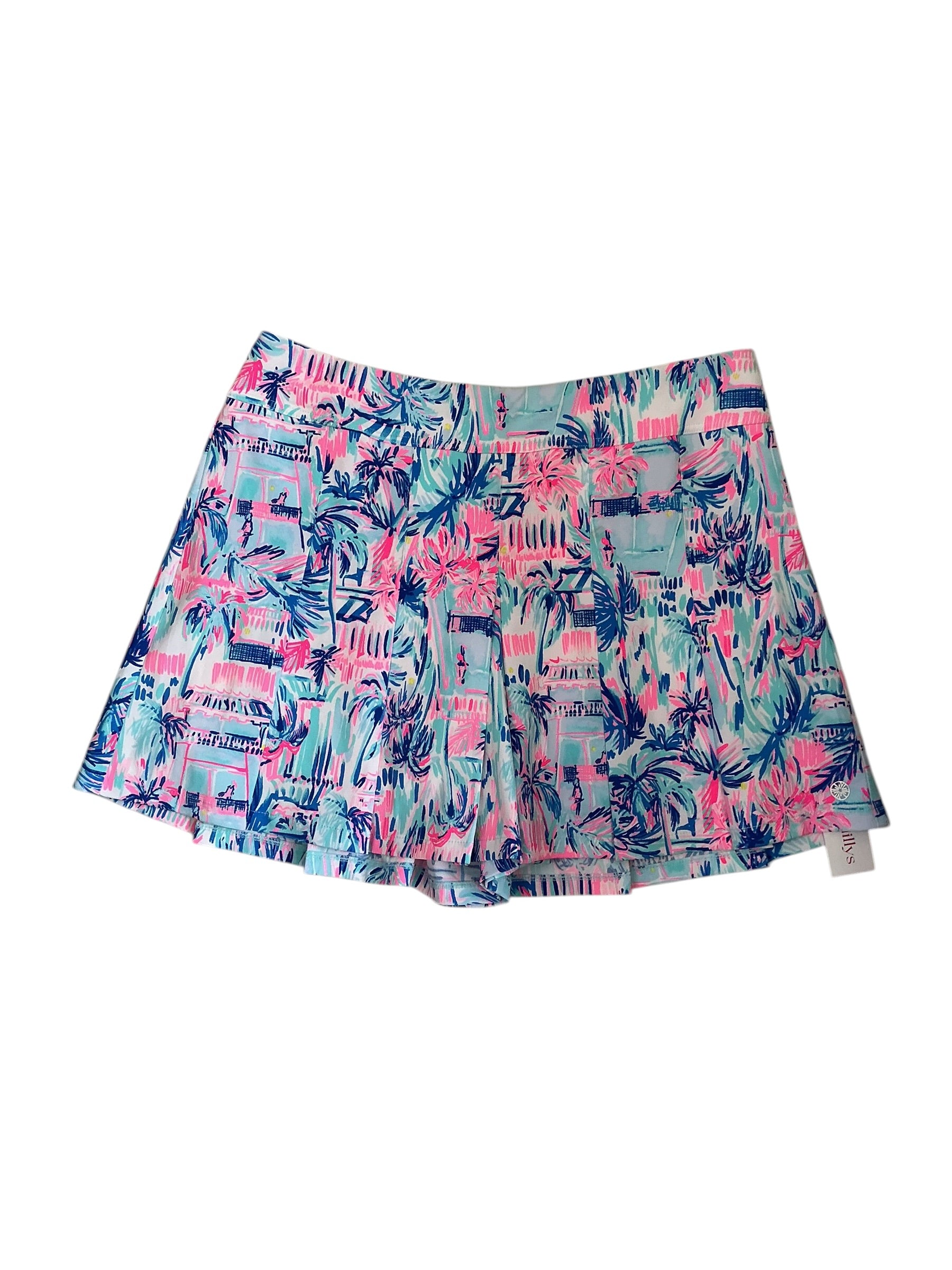 Lilly Pulitzer Frazer Short UPF 50+ - Ravello Blue Perfect Match - Size 14