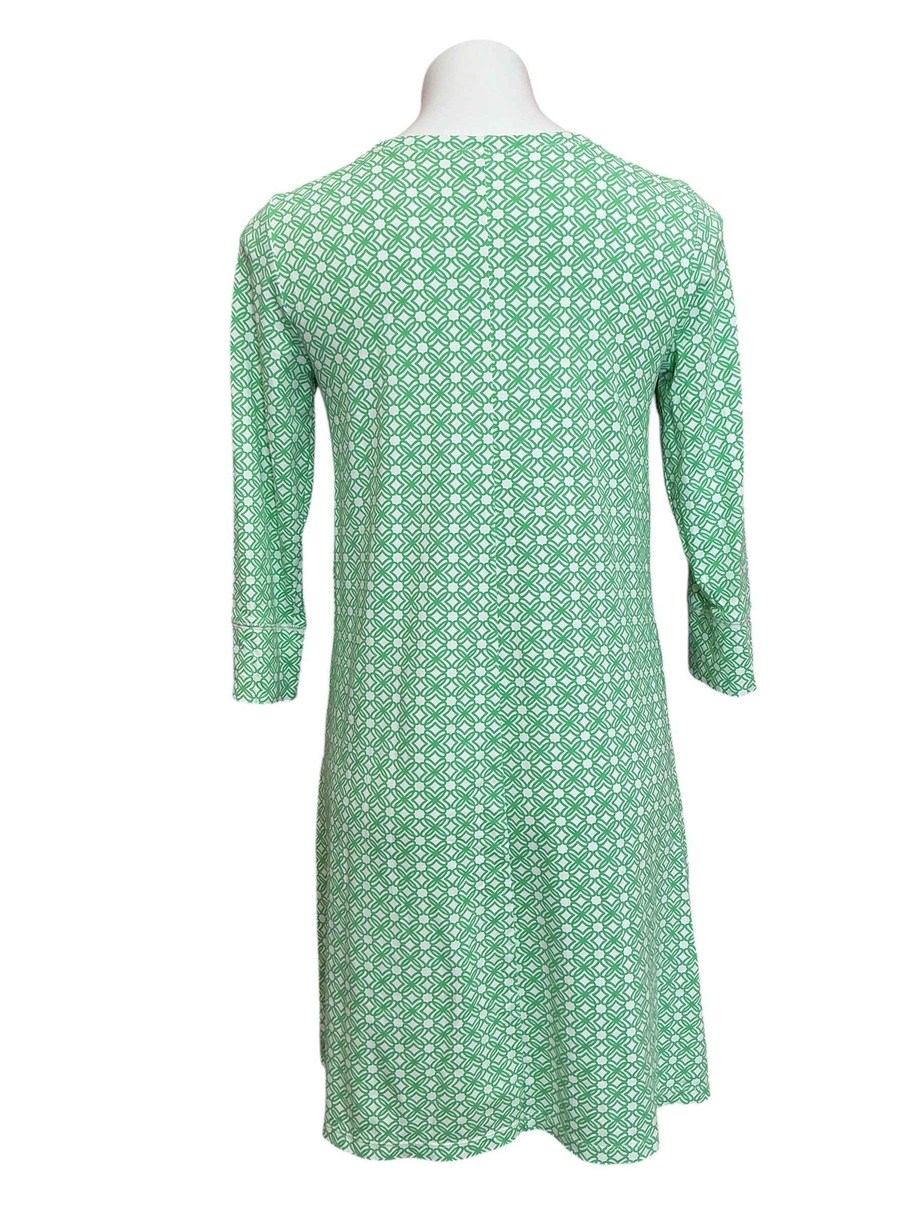 Lilly Pulitzer Solia ChillyLilly Dress Fauna Green X Resort White - Size S