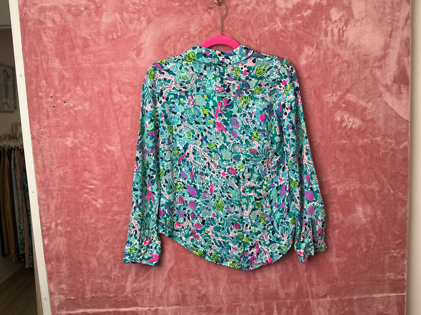 Lilly Pulitzer Long Sleeve Top - Size XS