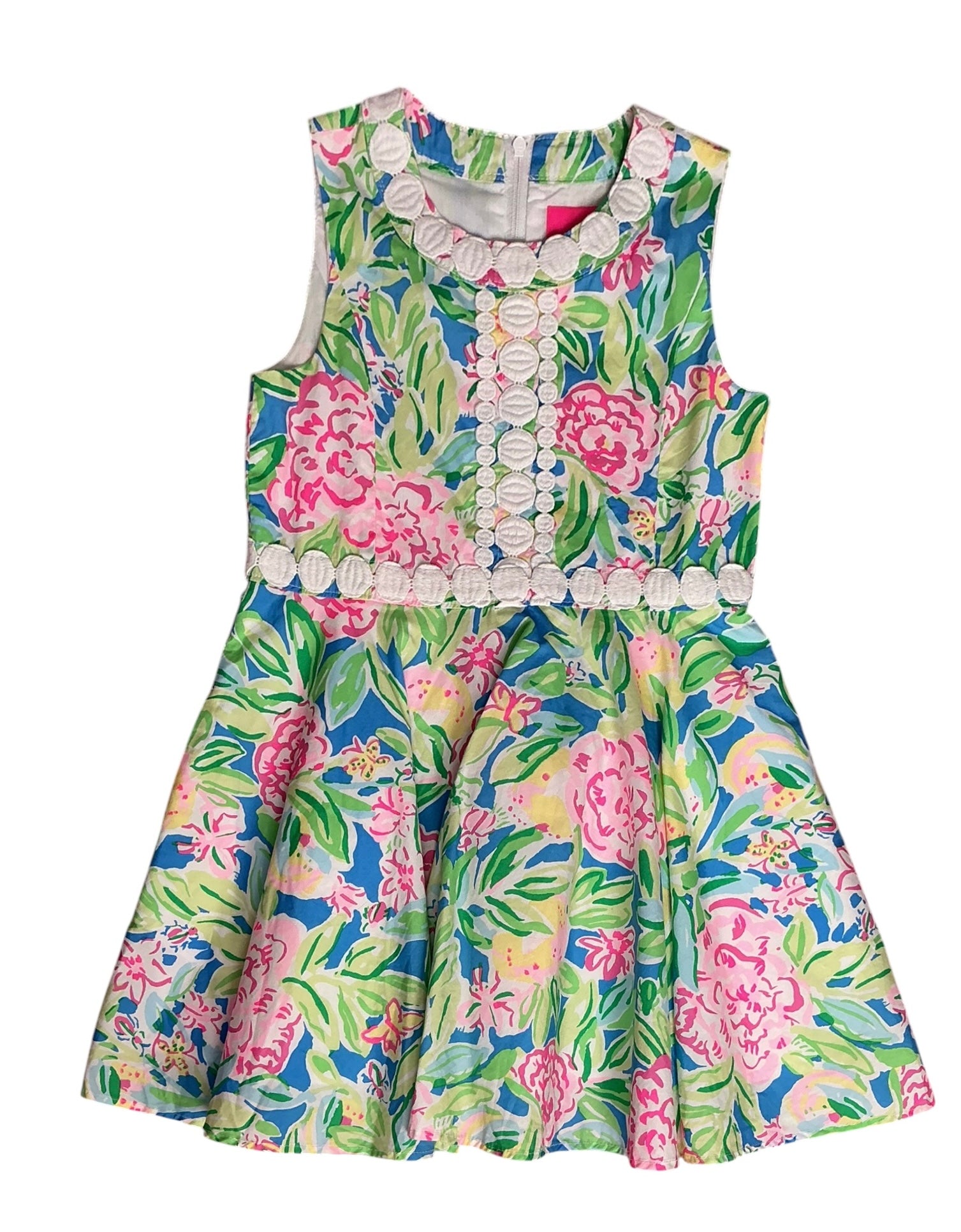 Lilly Pulitzer Girls Idala Dress Grove Garden - Size 6