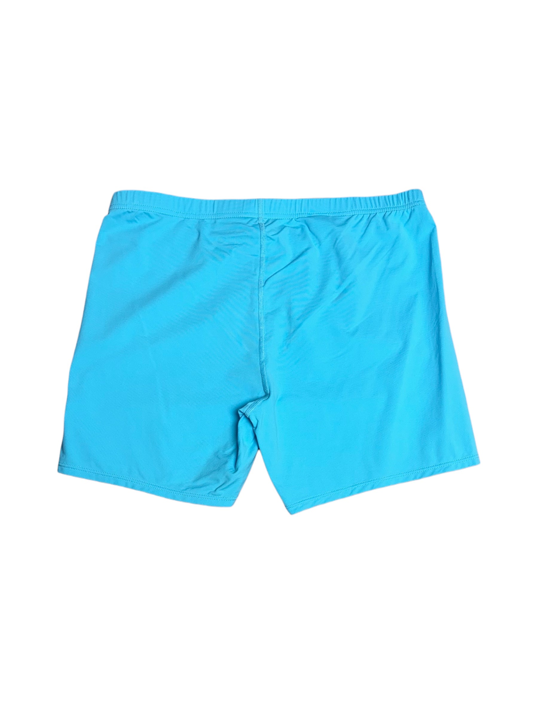 Lilly Pulitzer Luxletic High Rise Bike Short, Amalfi Blue Size L