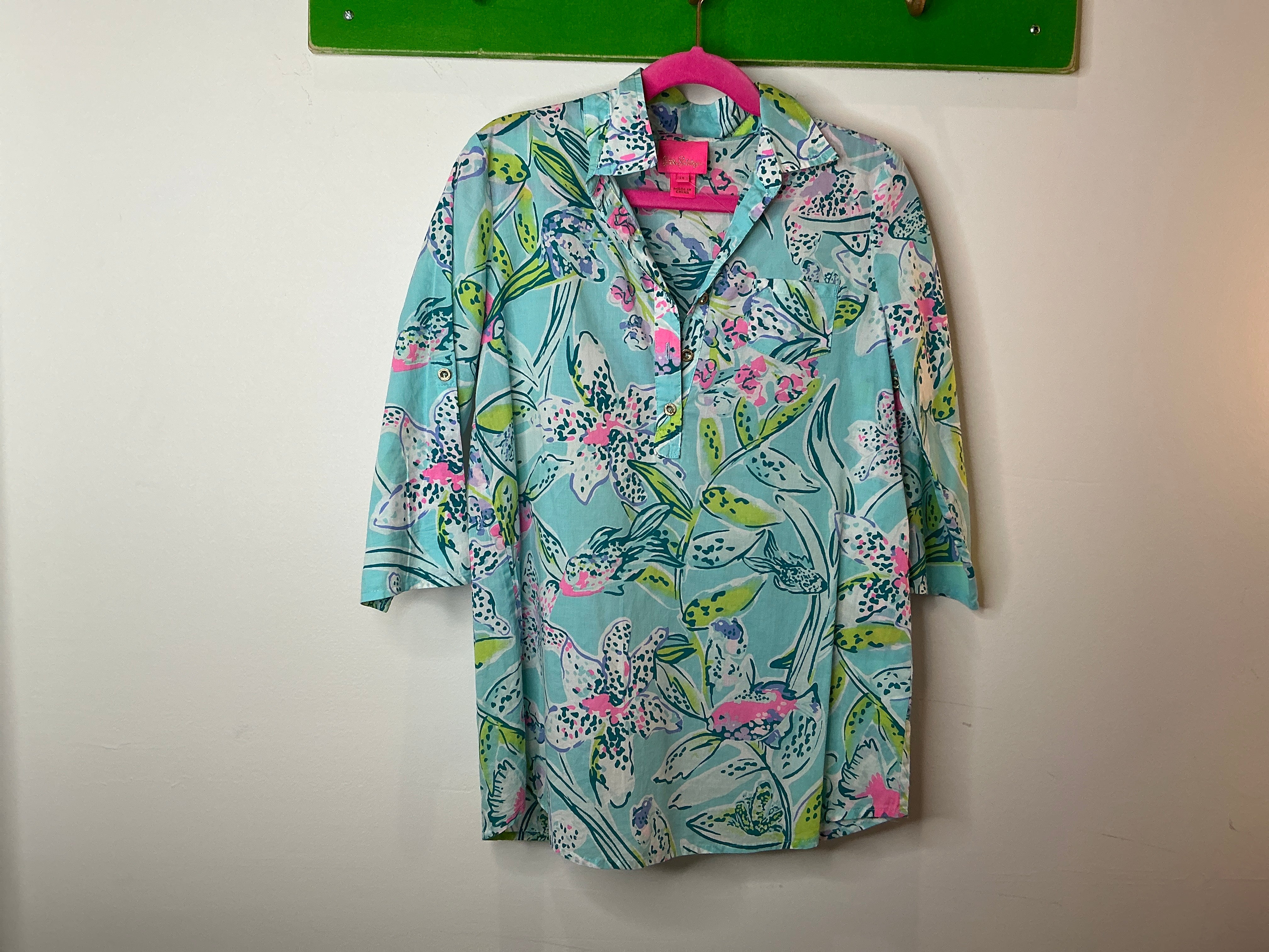 Lilly Pulitzer Kids Long Sleeve Top - Size 6/7