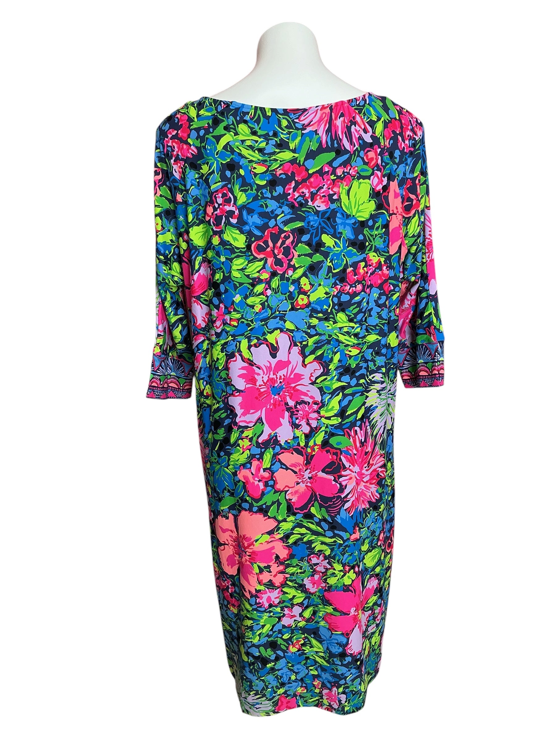 Lilly Pulitzer ChillyLilly UPF 50+ Braedyn Dress Feel Like A Shellebrity - Size XXL