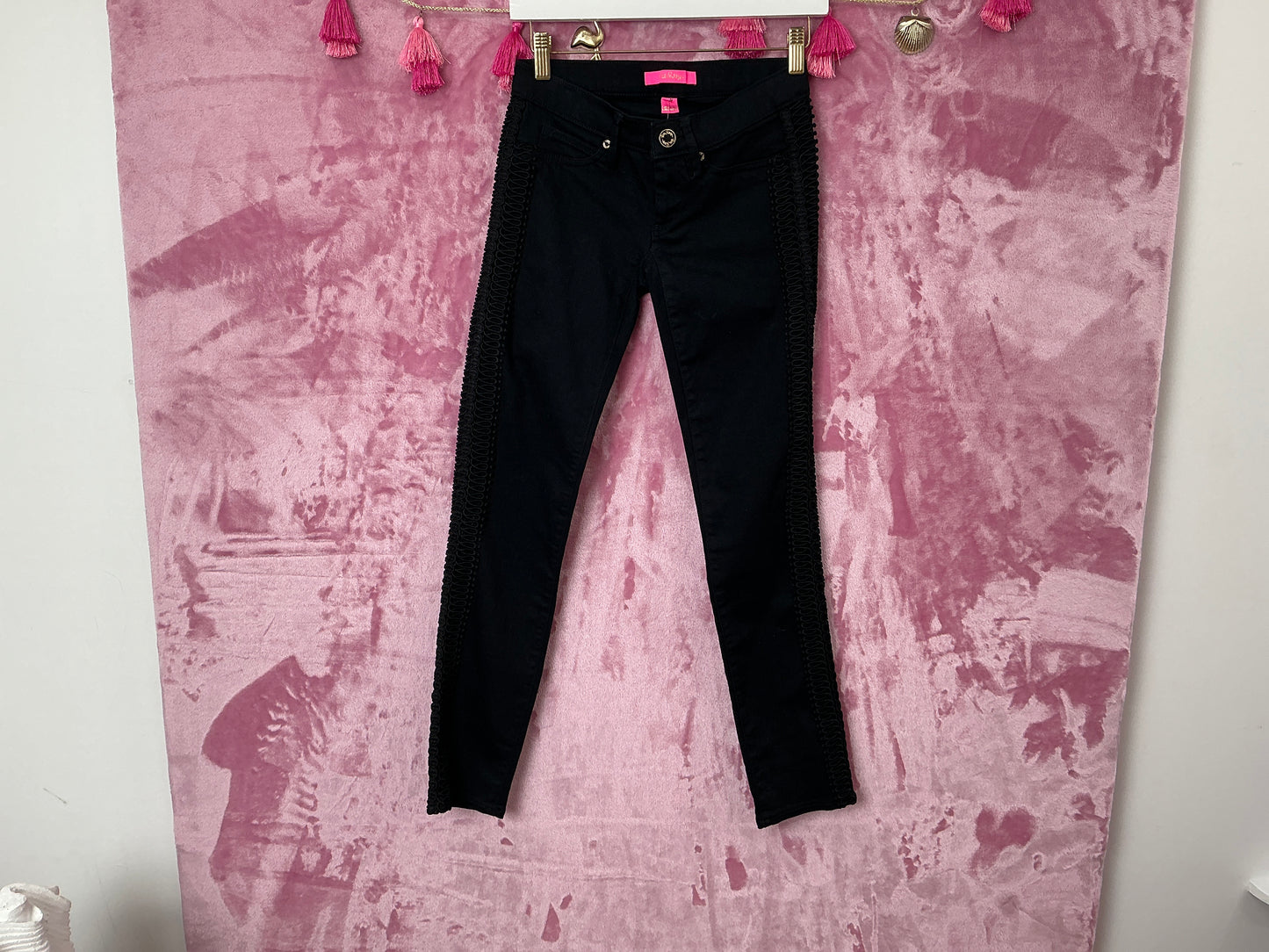 Lilly Pulitzer Pant NWT - South Ocean Skinny - Onyx - Size 00