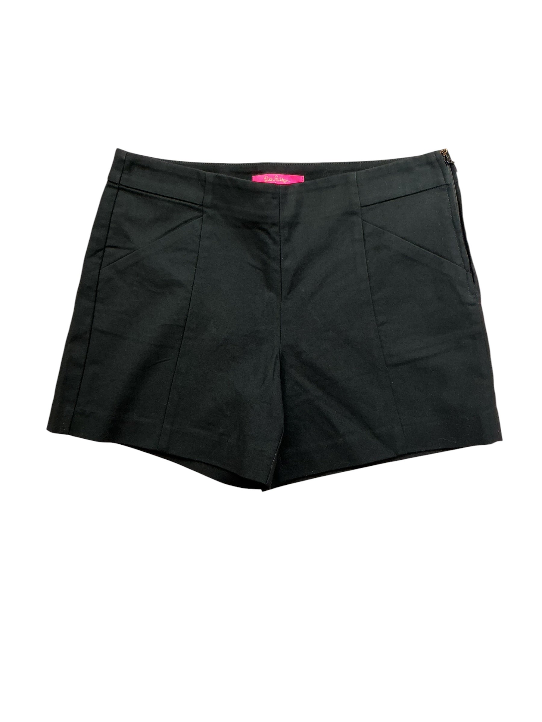 Lilly Pulitzer NWT Arabeth Stretch Shorts Noir Black - Size 4