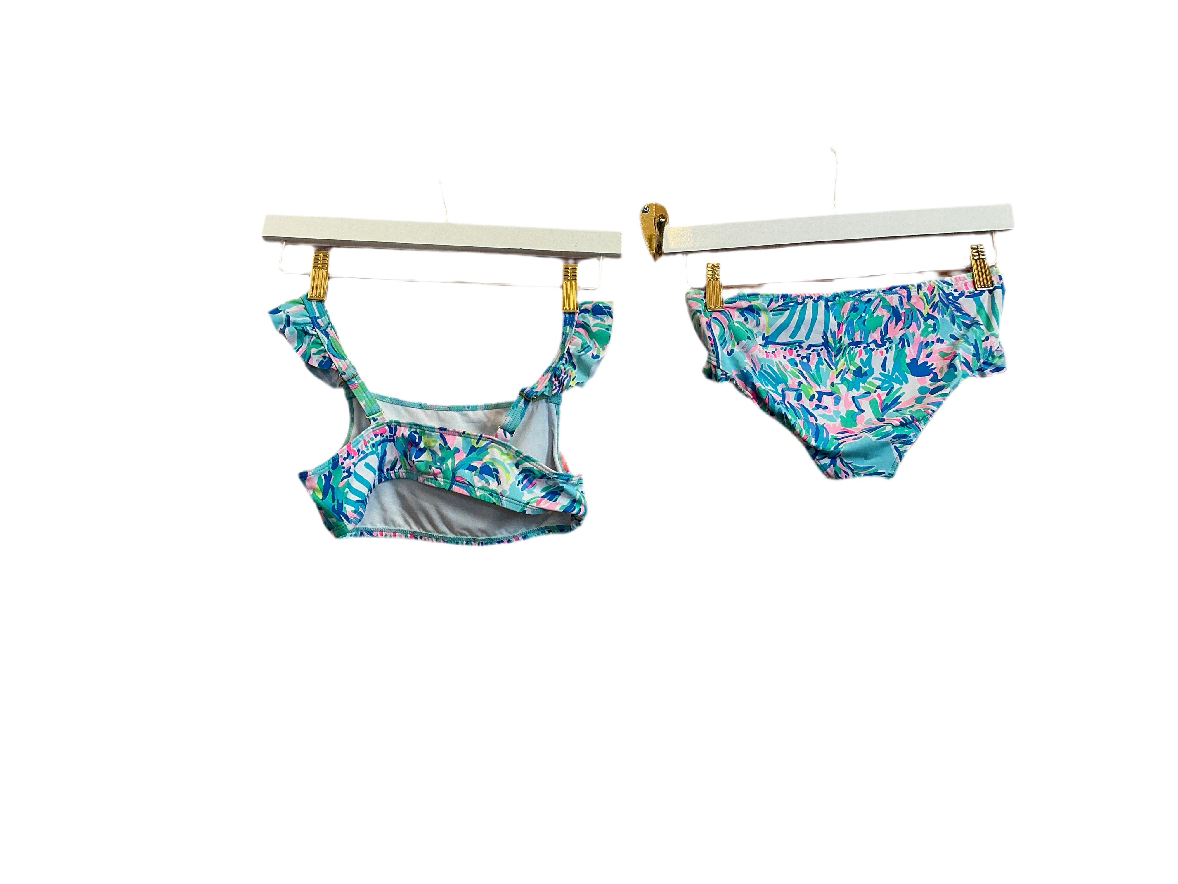 Lilly Pulitzer Kids 2 PC Bathing Suit - Size (Age 10)