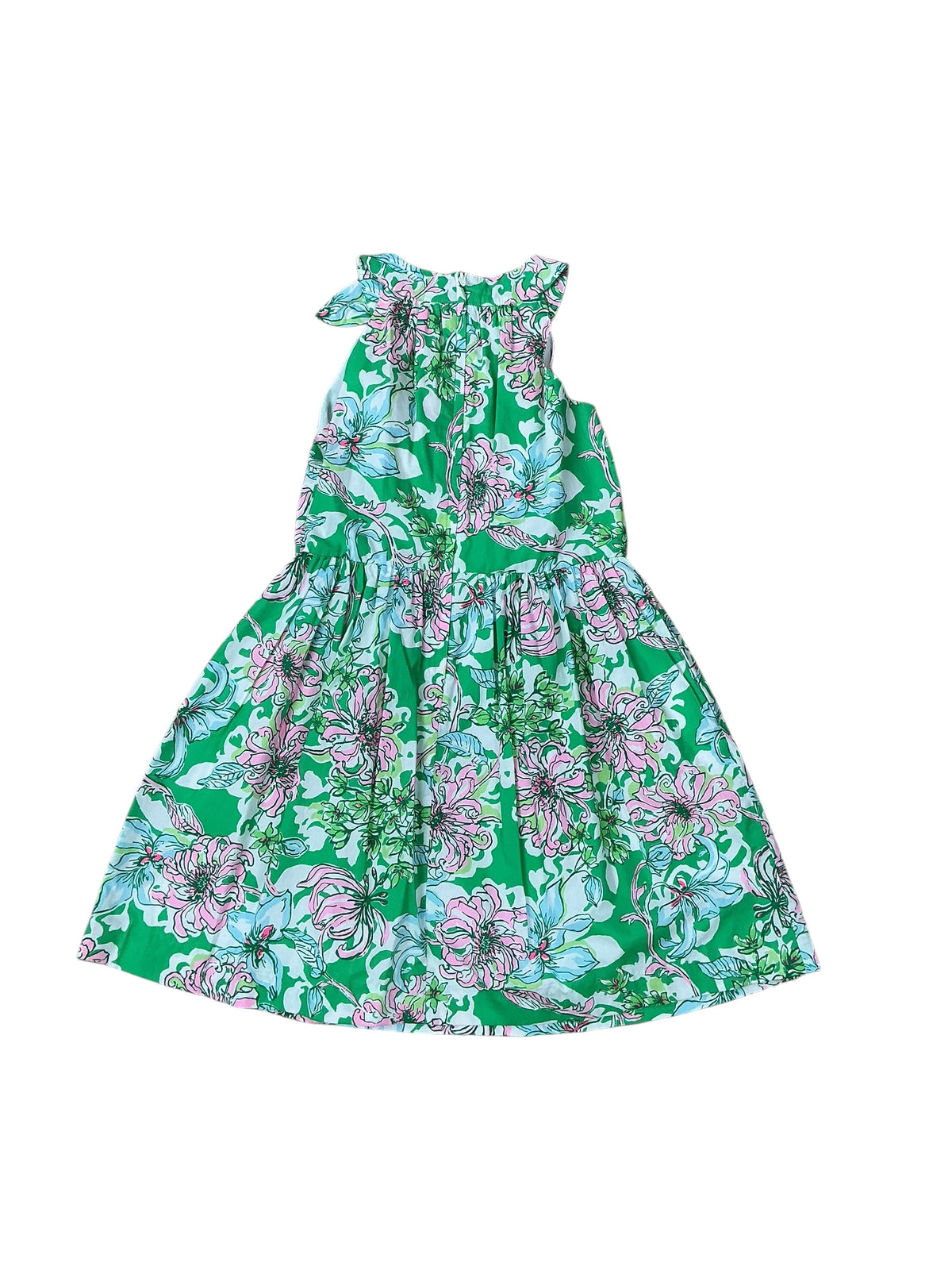 Lilly Pulitzer Kids NWT Josephine Dress Spearmint Blossom Views - Size 12