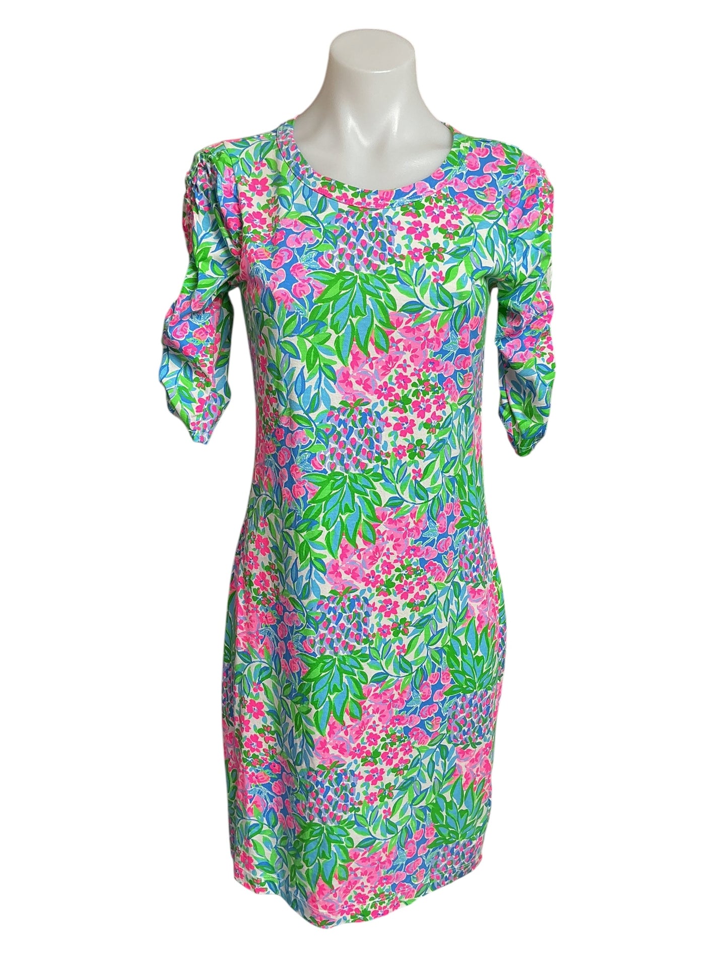 Lilly Pulitzer Belden T-Shirt Dress - Multi Cherry On Top - Size XS