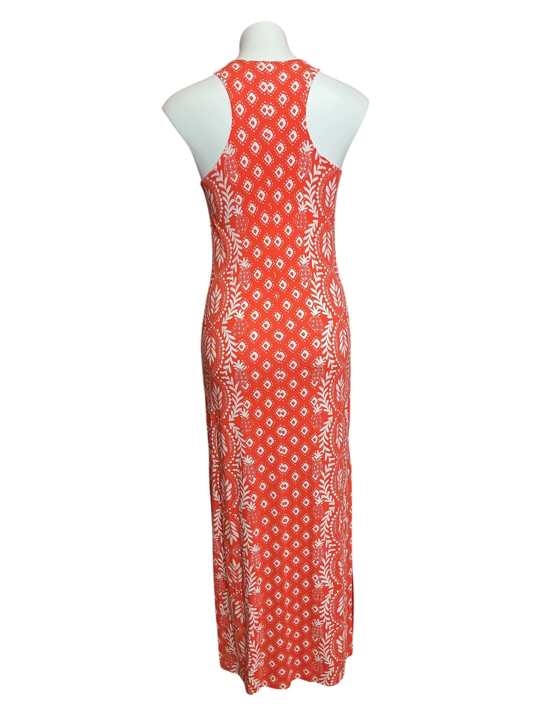 Lilly Pulitzer Ulla Maxi Dress Flamingo Feather Harbour View - Size XS