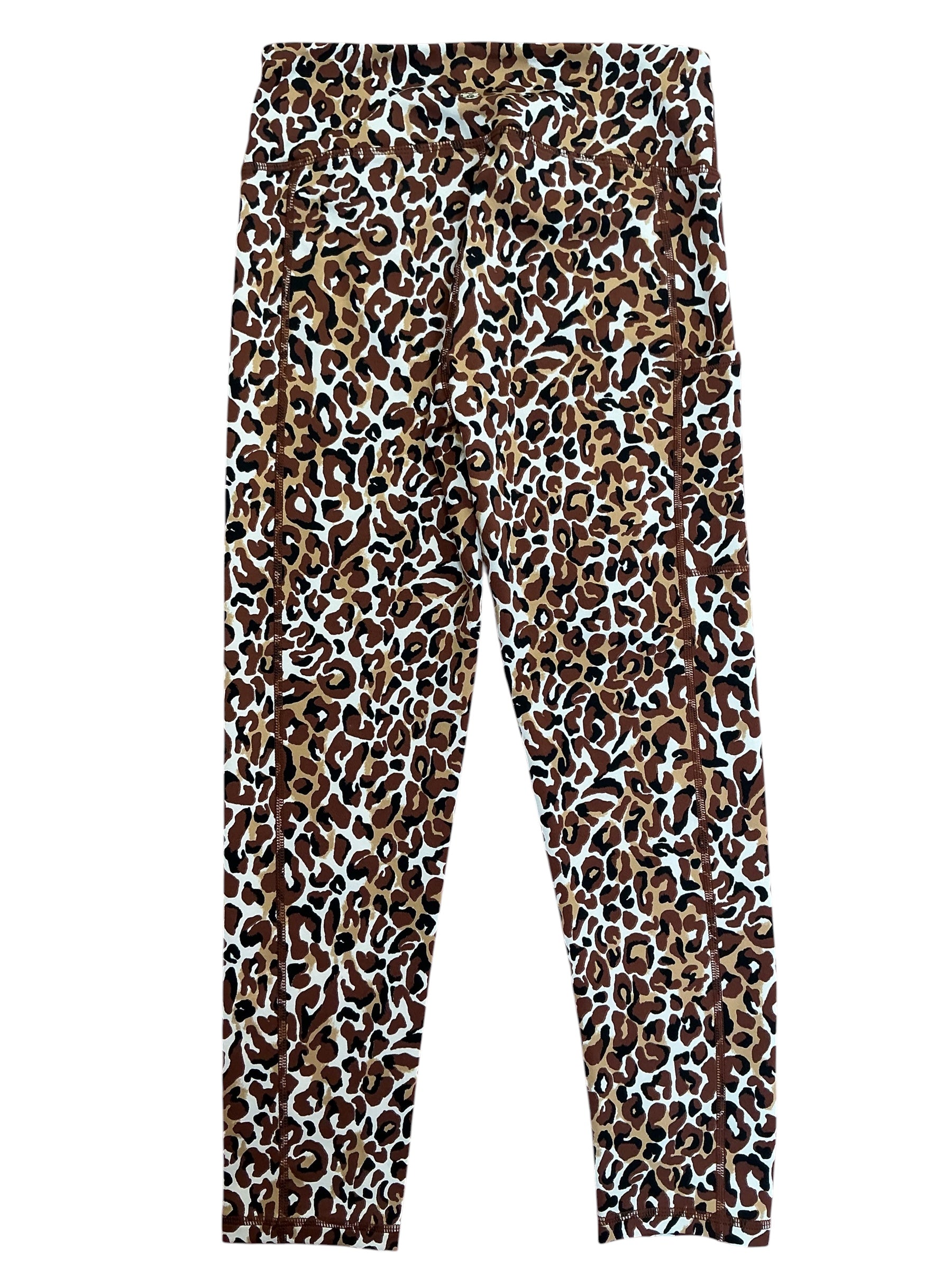 Lilly Pulitzer Weekender Midi Leggings Chocolate X Onyx My Favorite Spot - Size S
