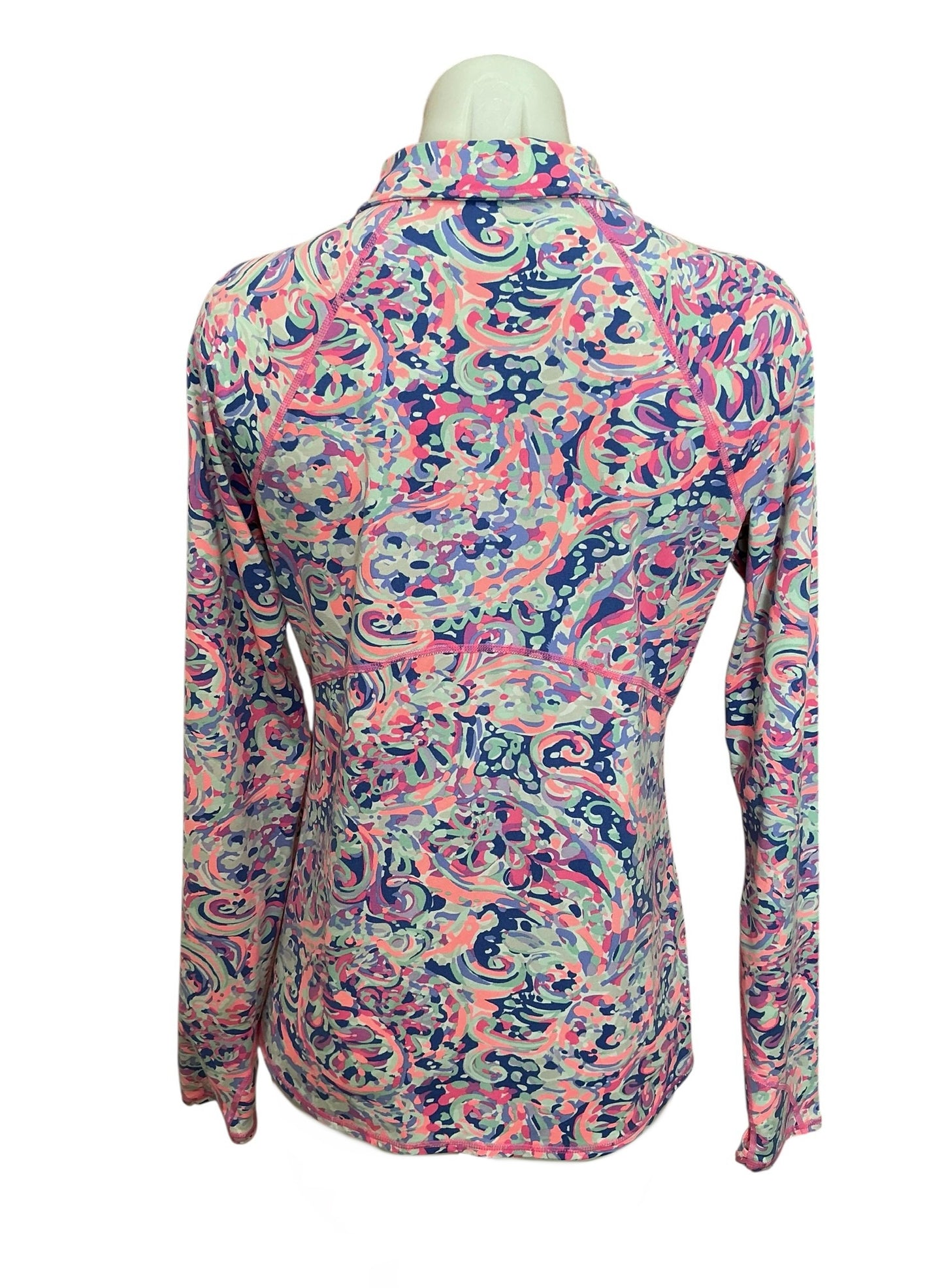 Lilly Pulitzer Luxletic UPF 50+ Serena Jacket La Playa - Size M