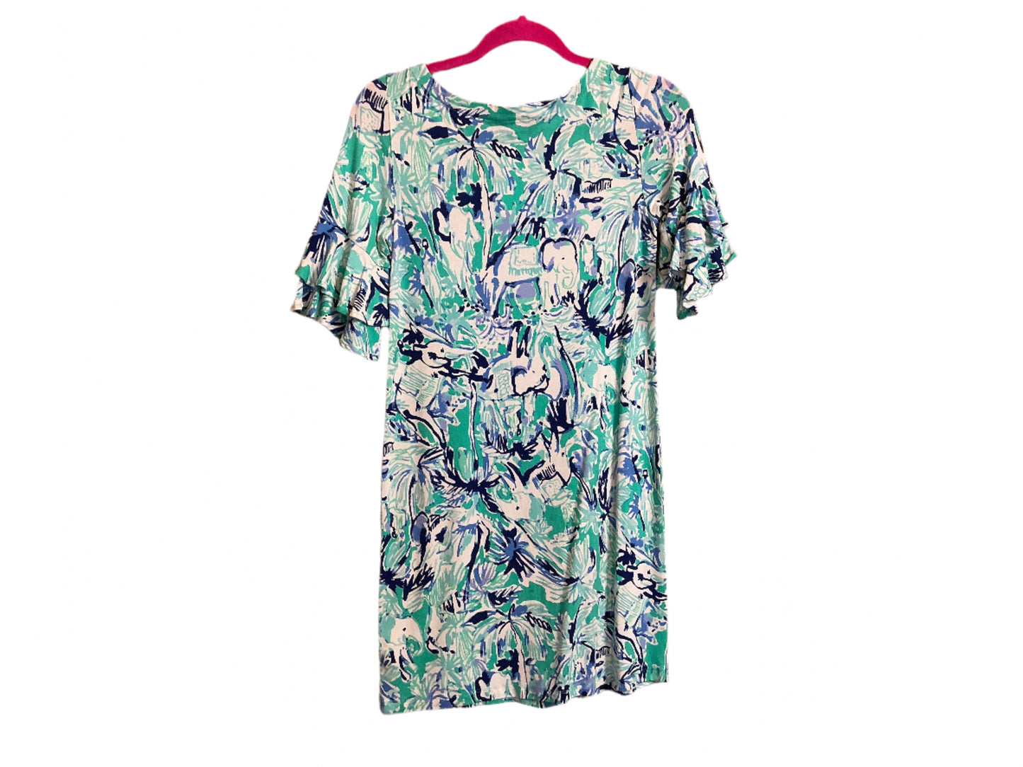 Lily Pulitzer Elephant Dress - Size XXS