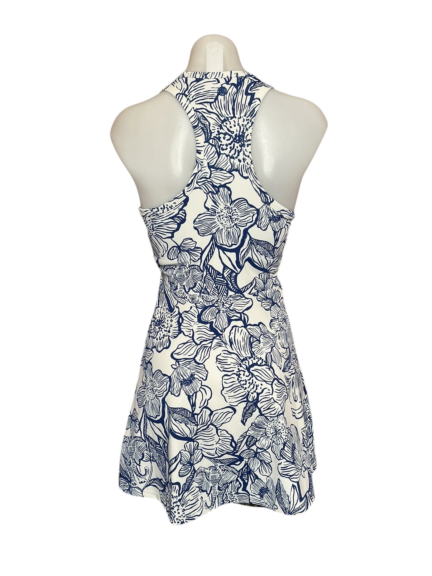 Lilly Pulitzer Forehand Active Dress UPF 50+ - Coconut Unforgettable - Size XXS