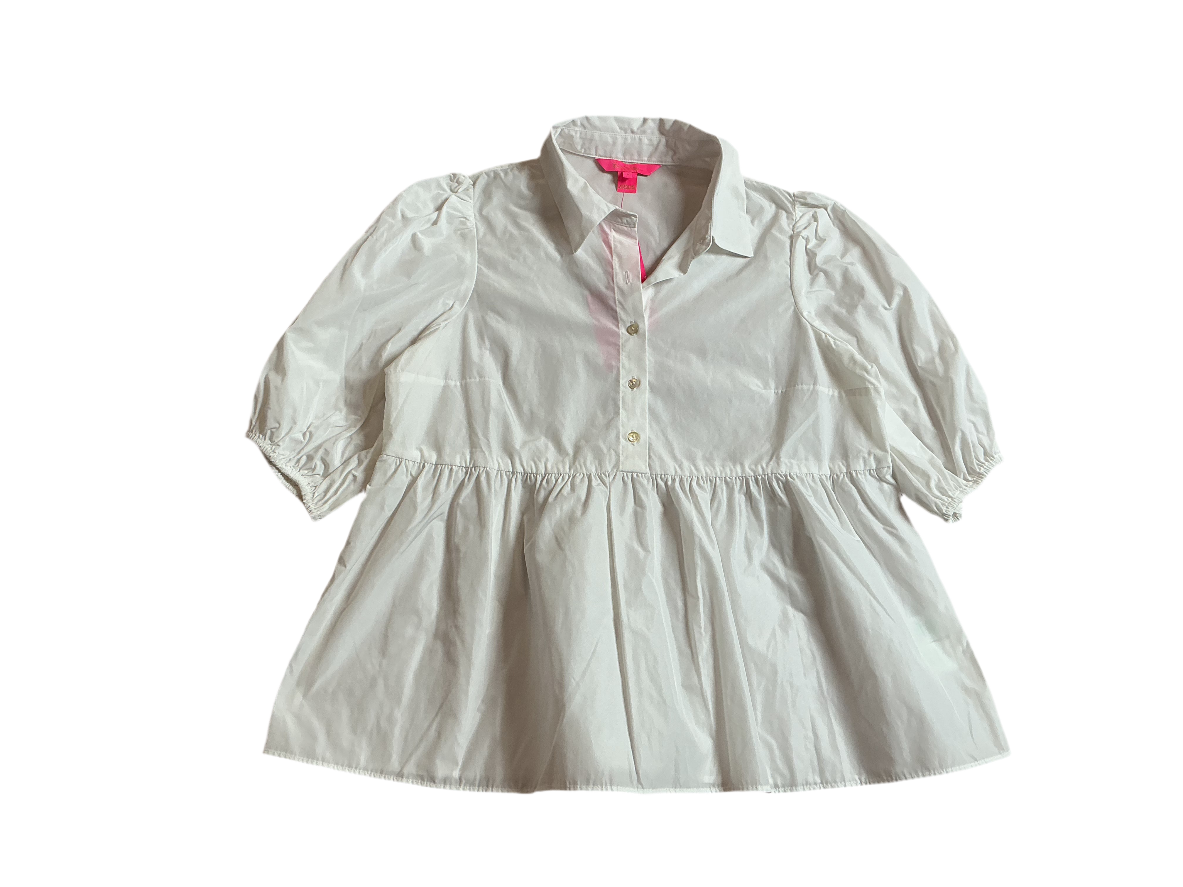 Lilly Pulitzer NWT - Crissa Short Sleeve To - Resort White - Size S