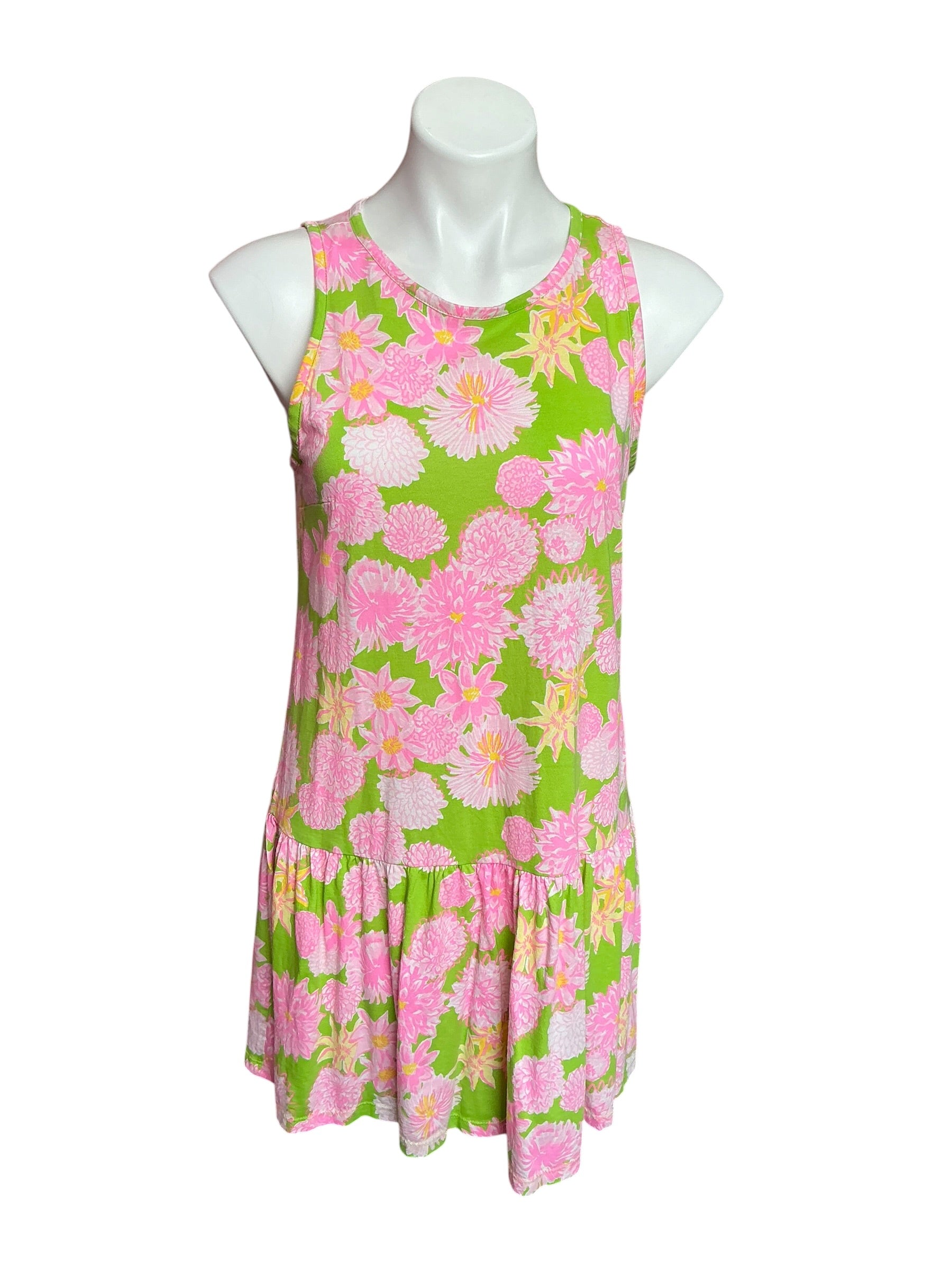 Lilly Pulitzer Dixi Dress Multi Seaside Garden - Size S