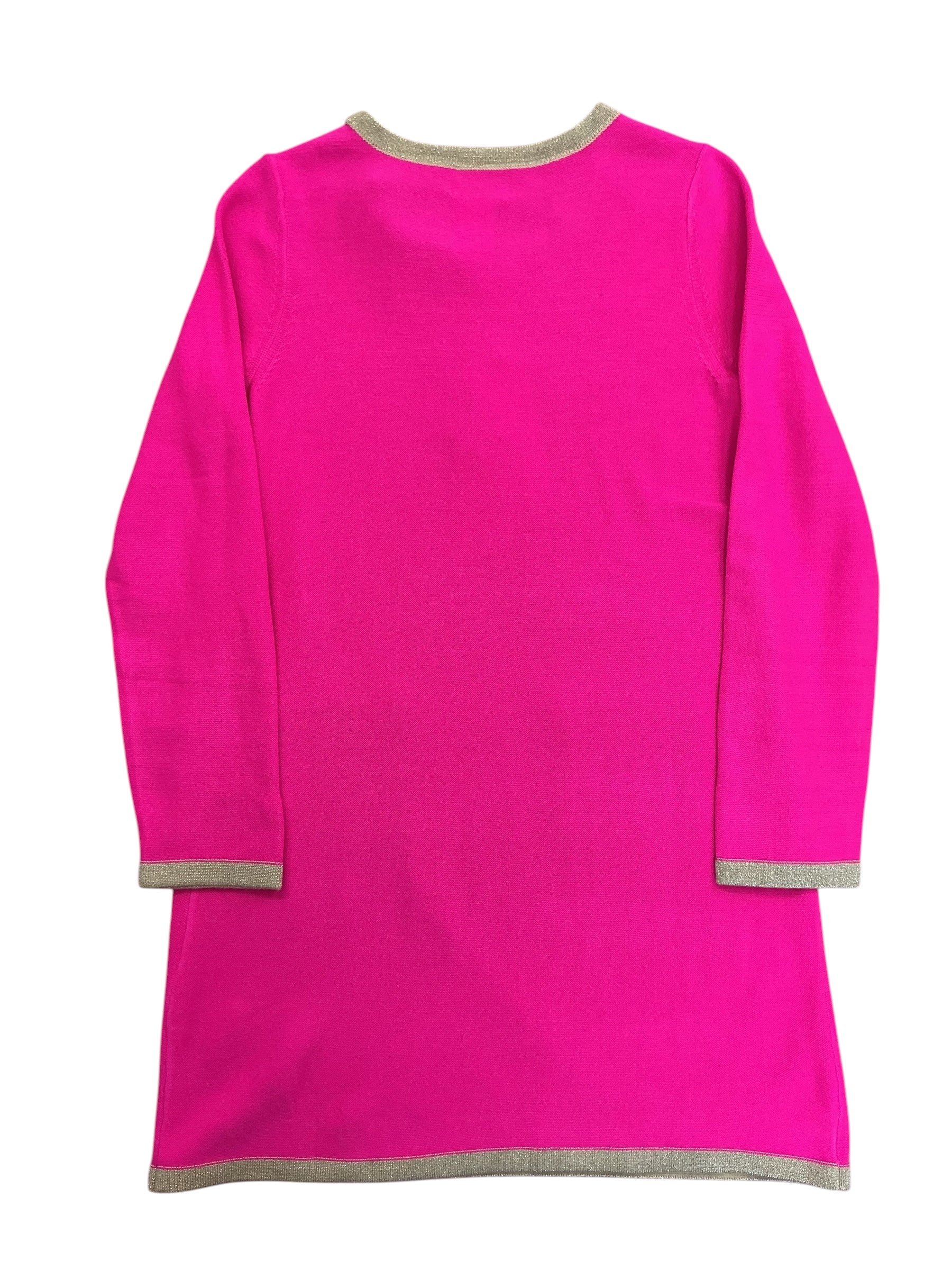 Lilly Pulitzer NWT Girls Kids Mini Morgen Sweater Dress Passion Fruit Pink - Size L 8-10