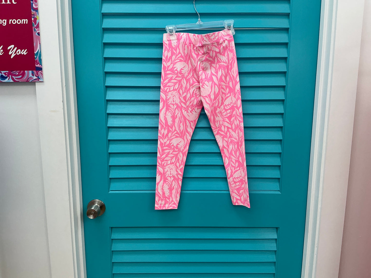 Lilly Pulitzer Maia Legging Rousseau Pink Tulip To Tango - Size M
