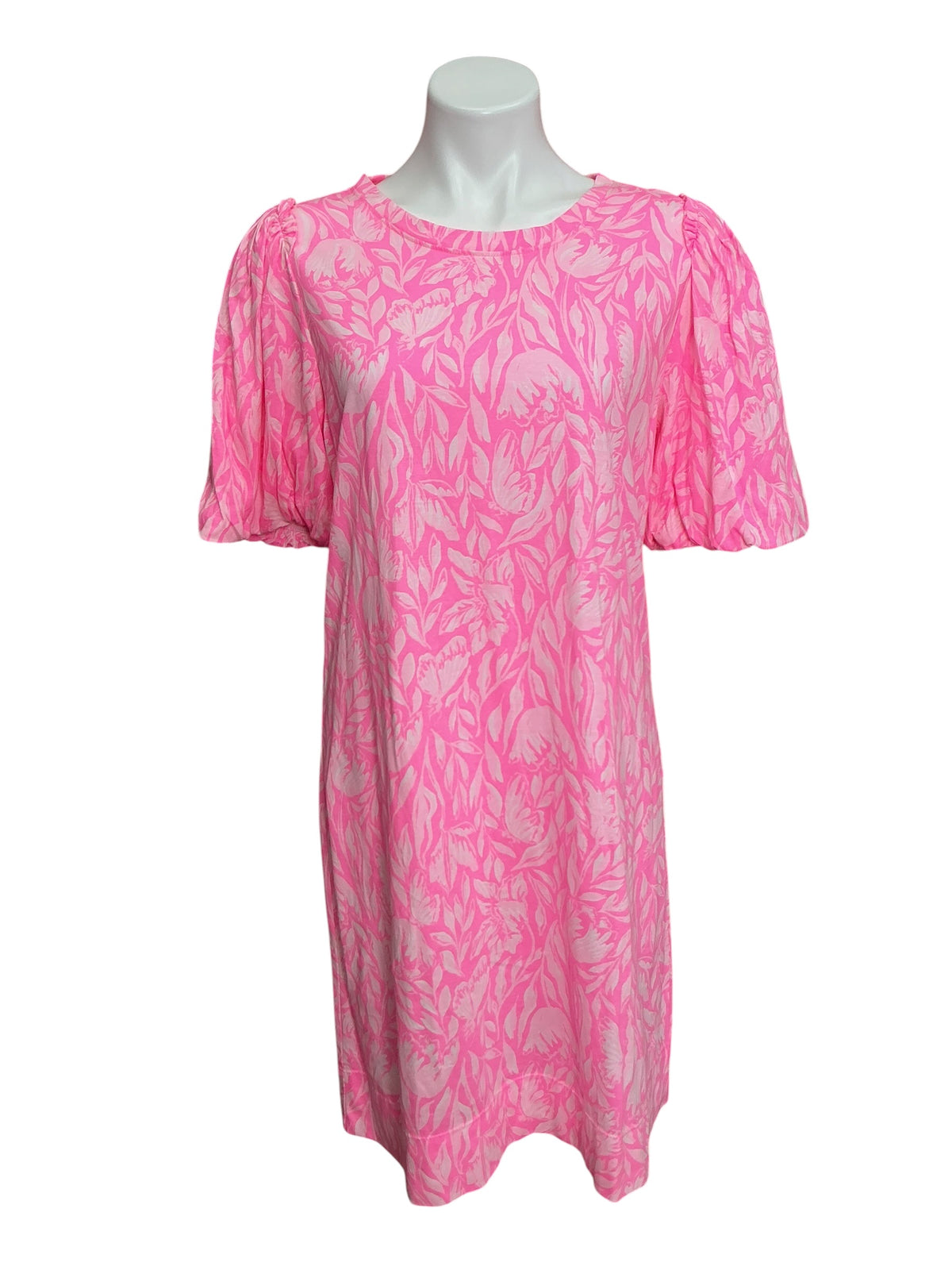 Lilly Pulitzer NWT Mercer Dress Rousseau Pink Tulip To Tango - Size L
