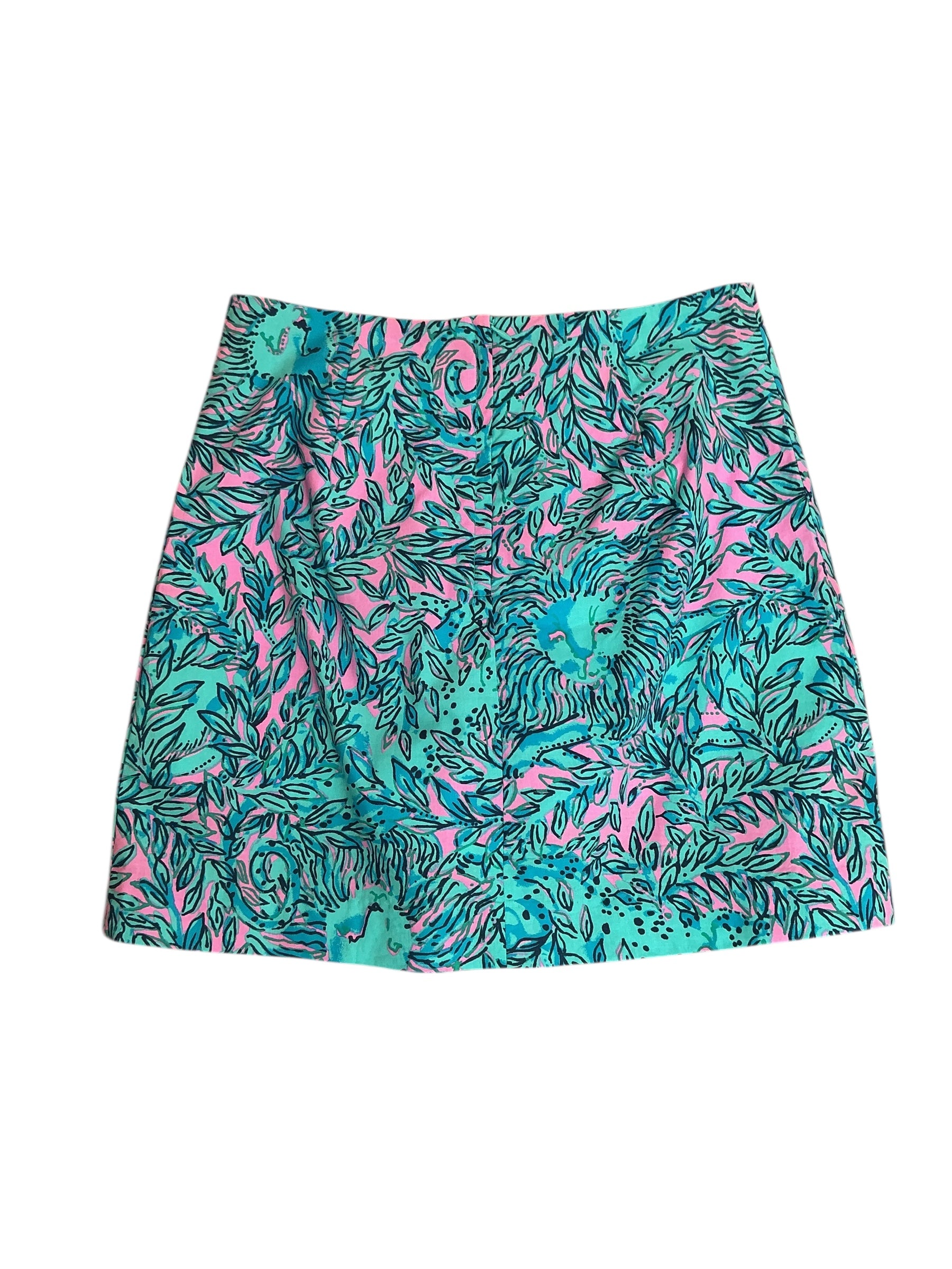 Lilly Pulitzer Mini Skort Sunnyside Lion - Size 2