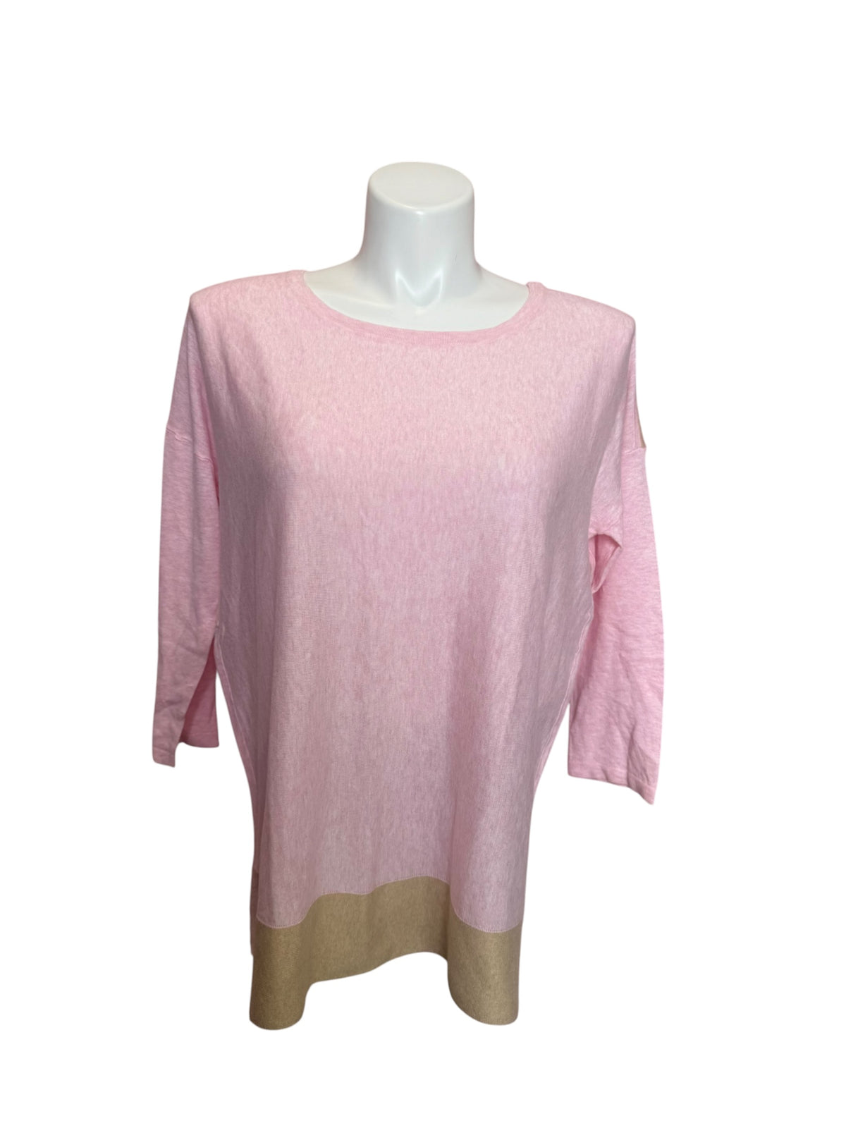 Lilly Pulitzer NWT Dayna Sweater Heathered Pink Tropics Tint - Size XL