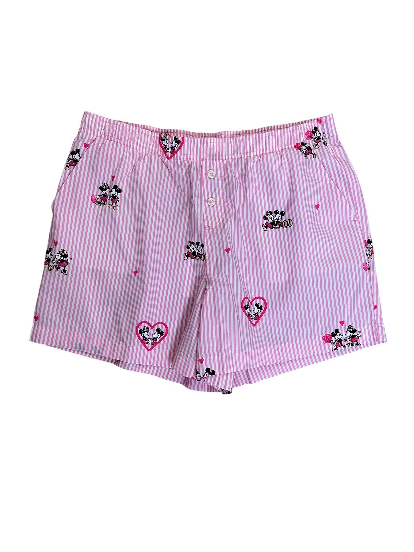 Lilly Pulitzer x Disney NWT Ella PJ Boxer Shorts Multi Disney Half Drop Overpass - Size M