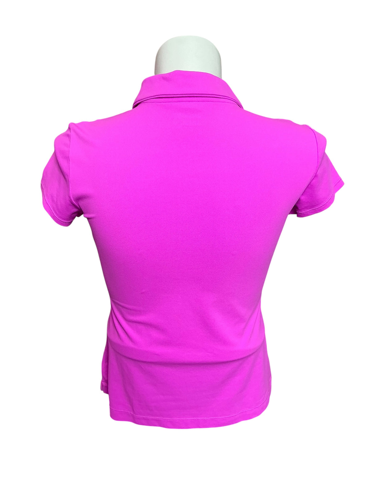 Lilly Pulitzer UPF 50+ Luxletic Frida Scallop Polo Top Orchid Oasis - Size M