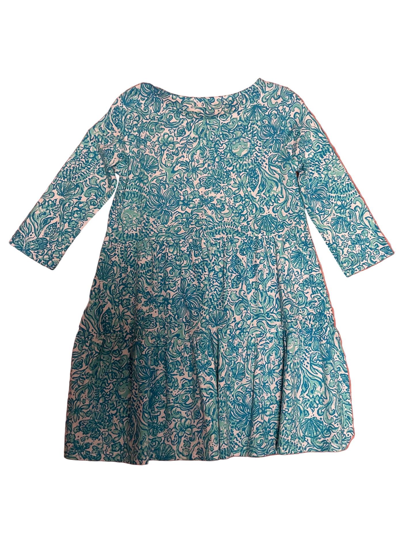 Lilly Pulitzer  NWT - Mini Gianna Kids Dress - Resort White - Took Me By Surprise - Size M