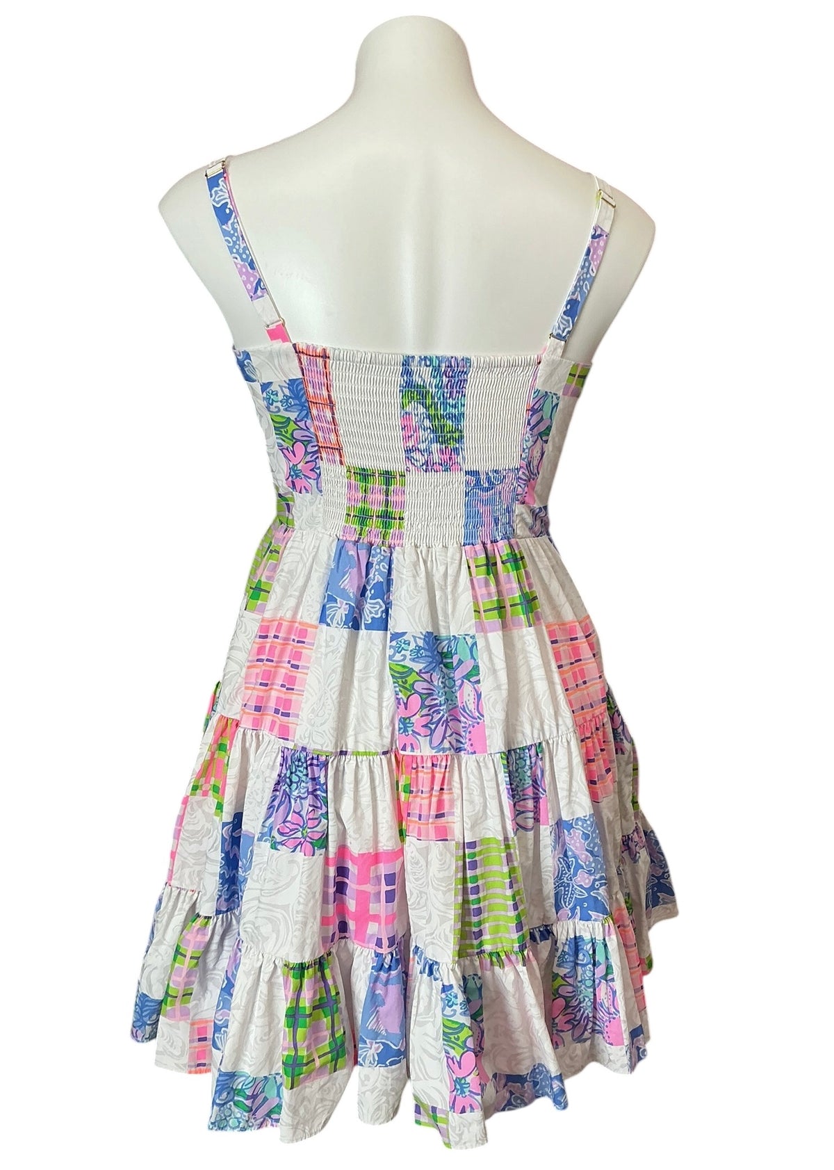 Lilly Pulitzer Alision Dress Patch Me If You Can - Size 6