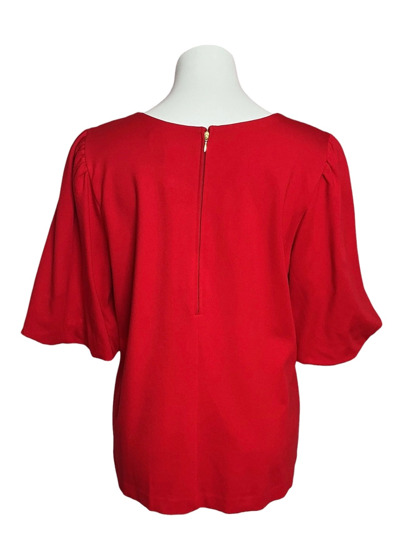 Lilly Pulitzer NWT Ethenia Knit Top Cranberry Red - Size XL