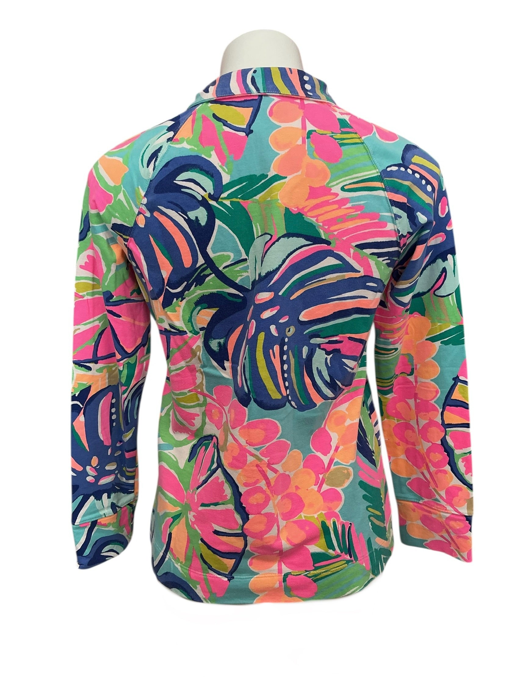 Lilly Pulitzer Skipper Popover Exotic Garden - Size S