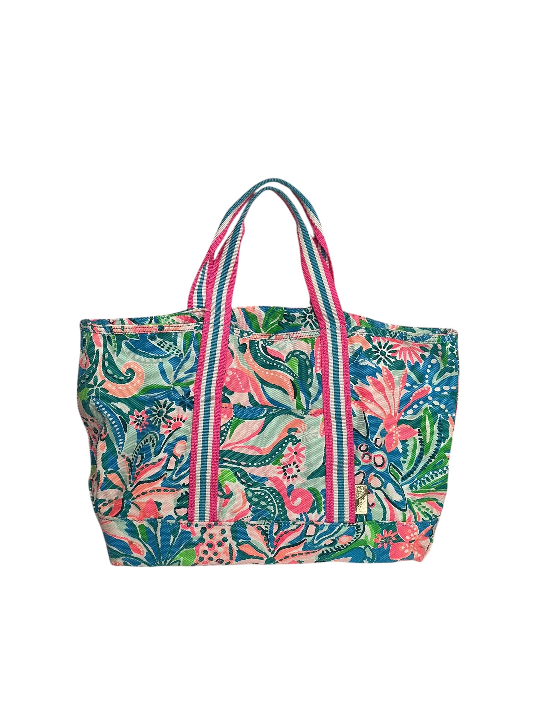 Lilly Pulitzer Mercato Tote Lilly Loves Palm Beach