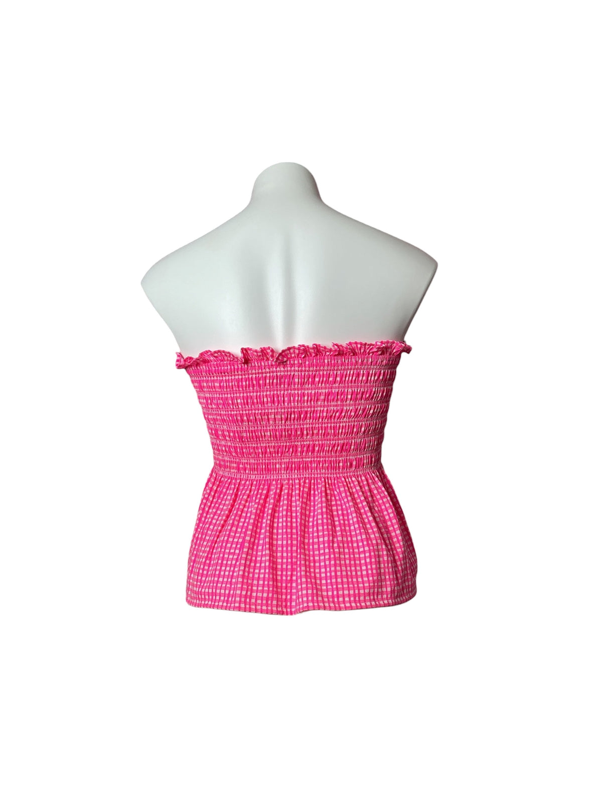 Lilly Pulitzer Jadis Top Pink Isle Along The Same Line - Size S