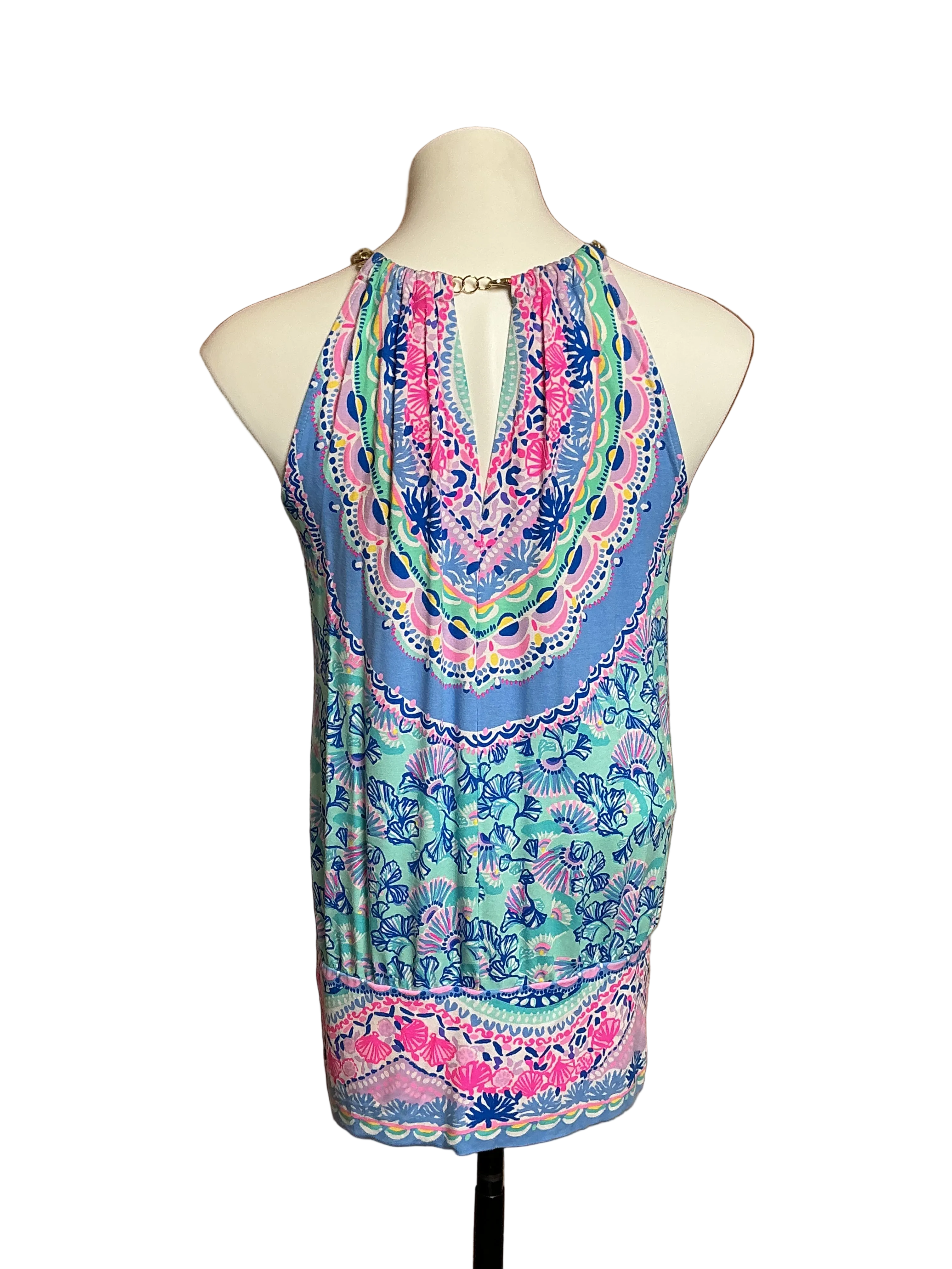 Bowen Halter Top Multi Engineered Hot Tamale - Size XL