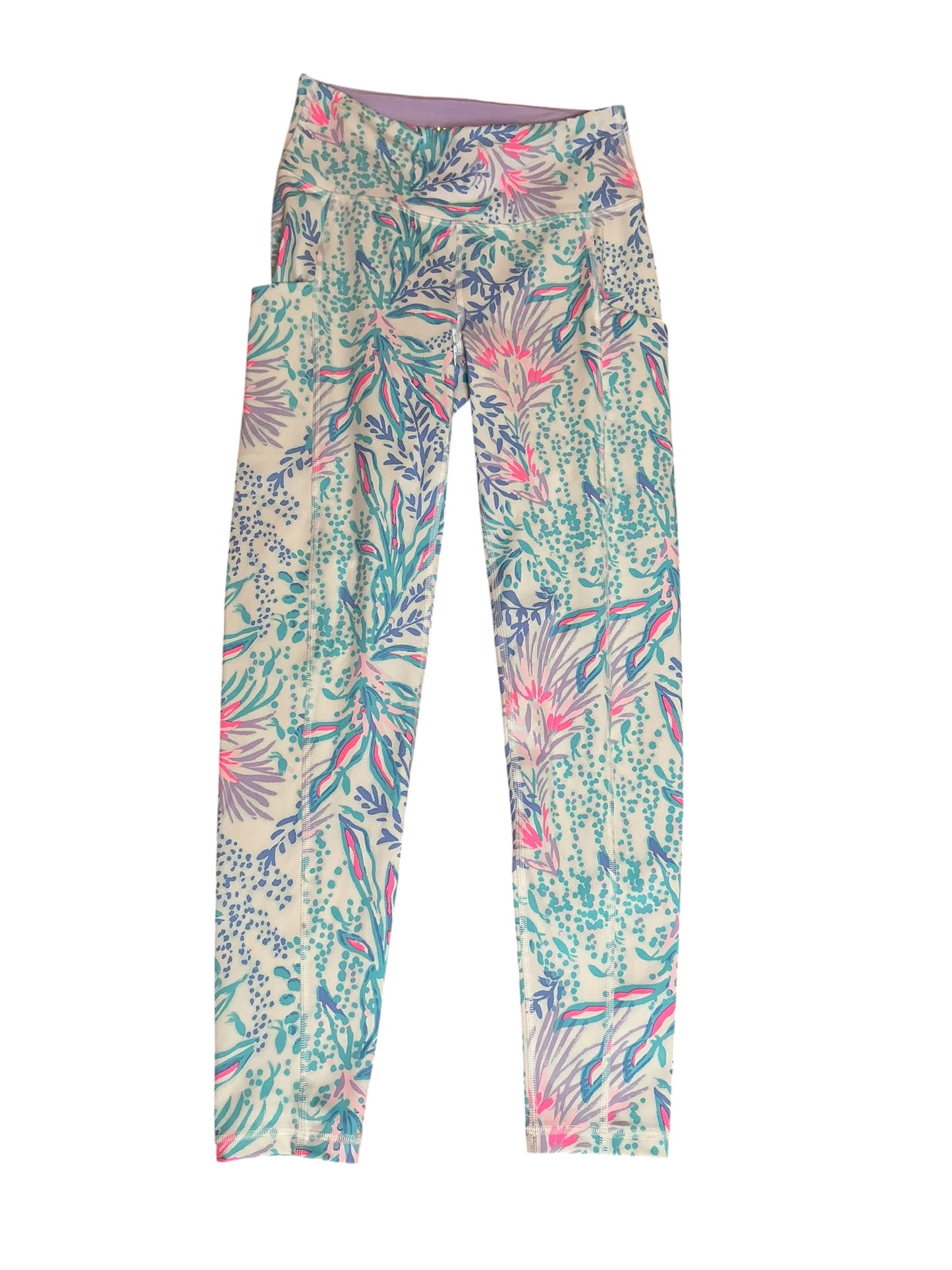 Lilly Pulitzer High Rise Weekender Legging Via Del Mar - Size S
