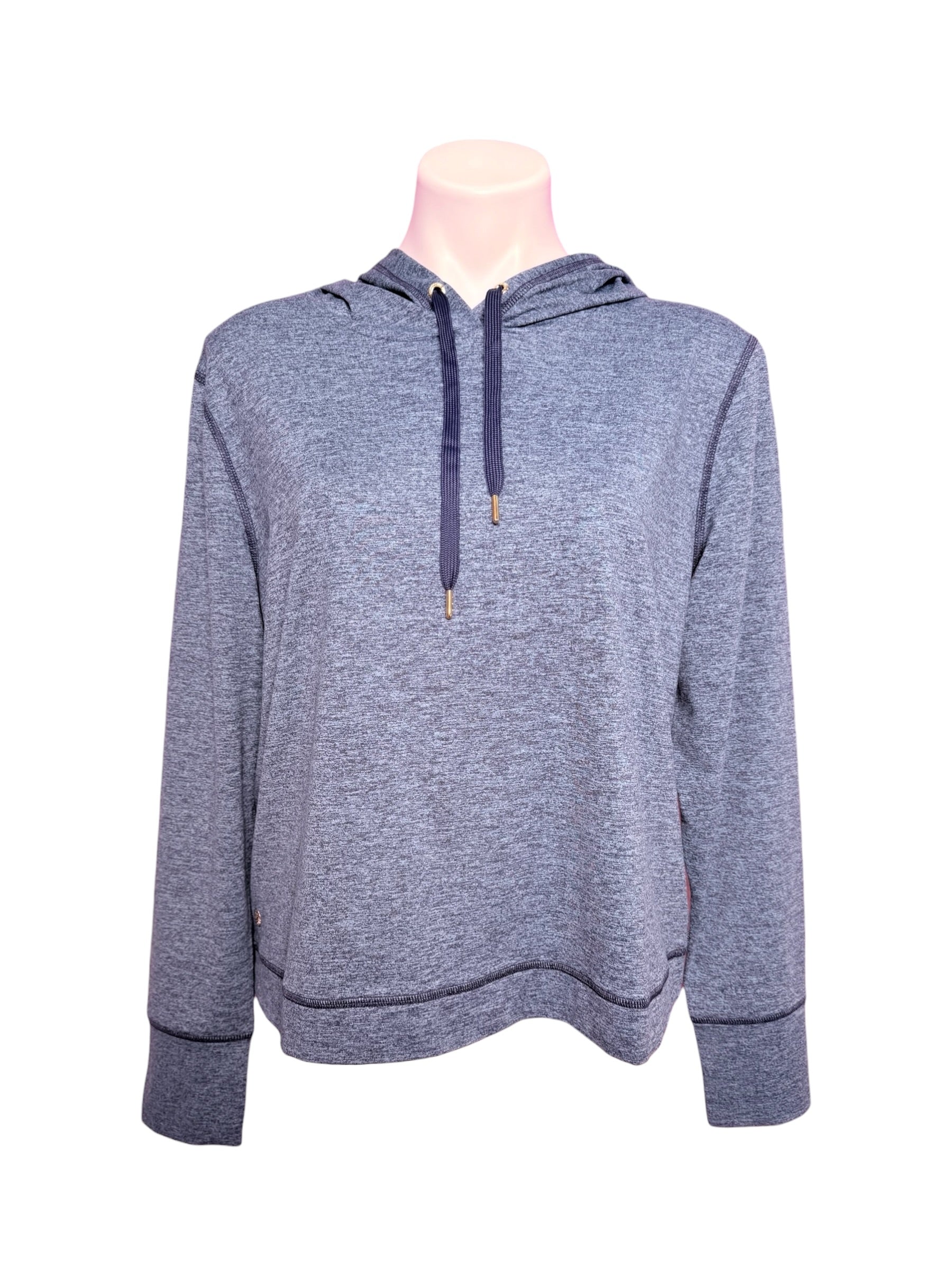 Lilly Pulitzer Aspens UPF 50+ Hoodie, Low Tide Navy Size L