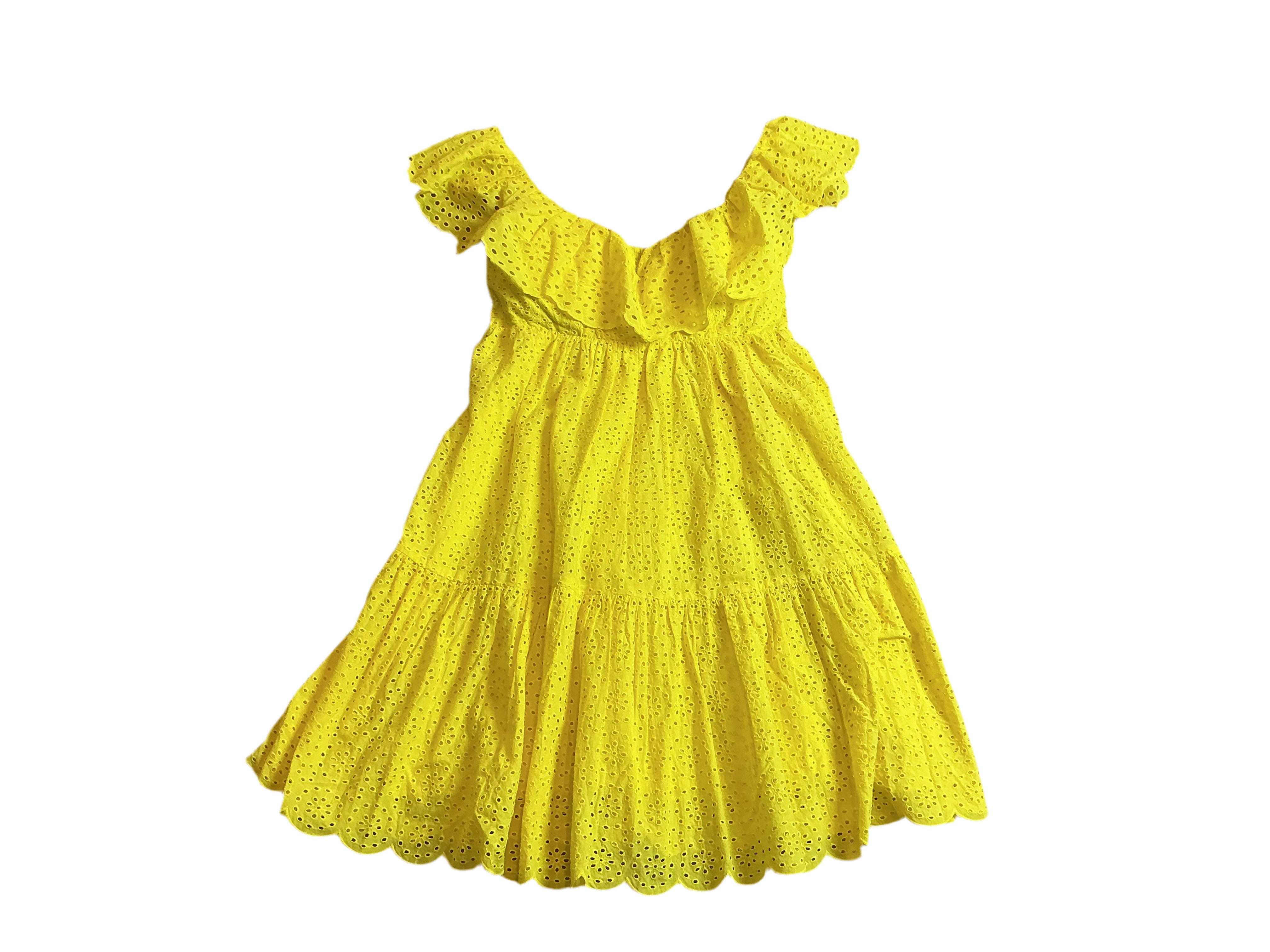 Lilly Pulitzer NWT - Asteria Dress - Resort Yellow Daisy Dreams Eyelet - Size 2