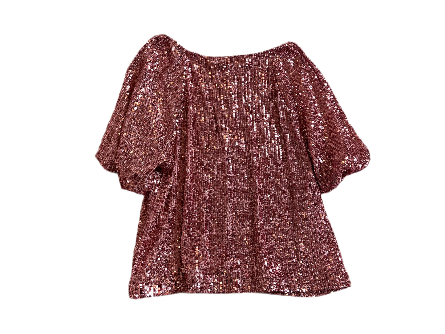 Lilly Pulitzer NWT - Cressida Knit Top - Conch Shell Pink Treasure Box Sequin Kn - Size XXS