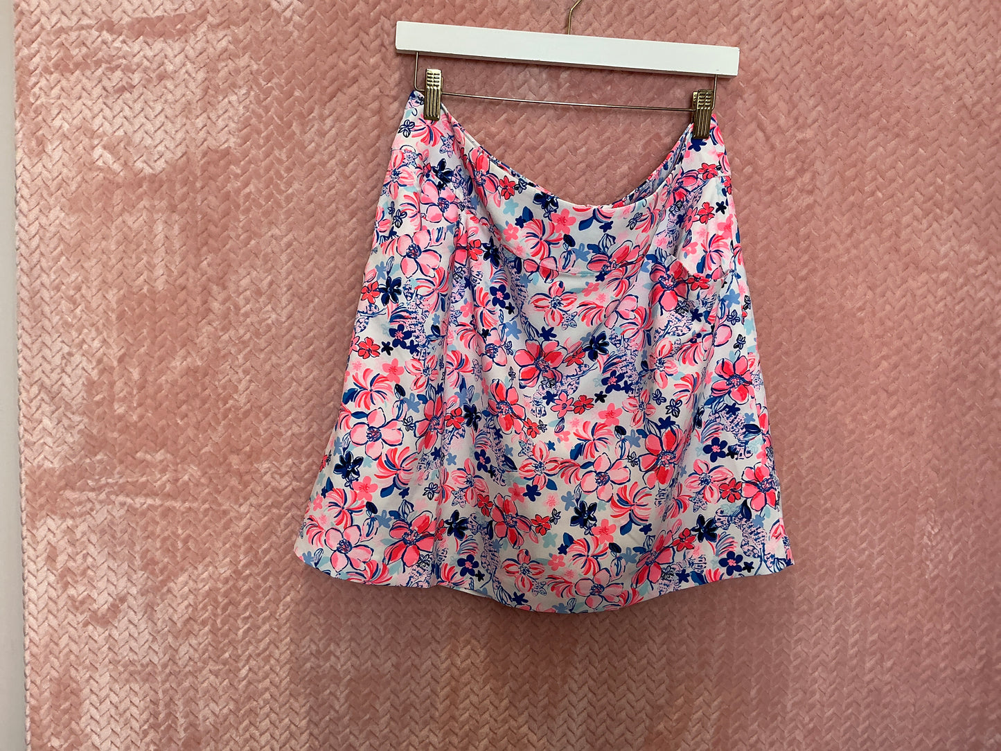 Lilly Pulitzer Skort NWT - Jonas Skort - Resort White - Party Like A Lobstar - Size 16