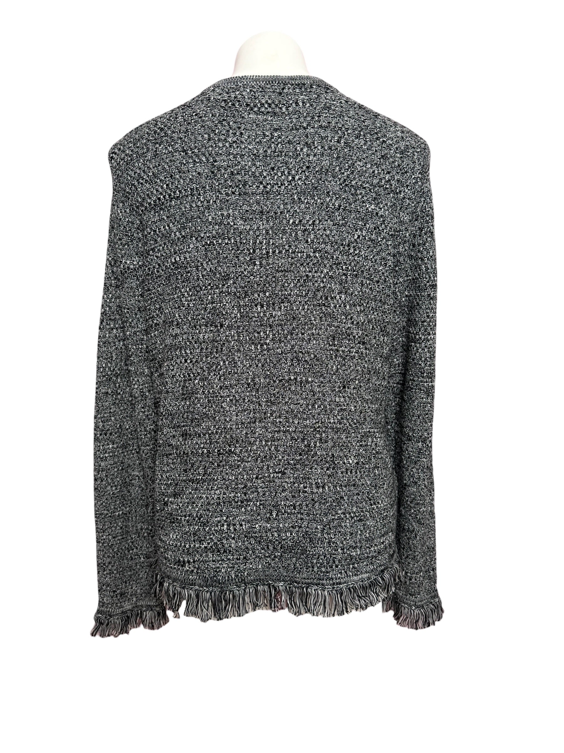 Lilly Pulitzer NWT Kelso Cardigan, Black Marl Size XL