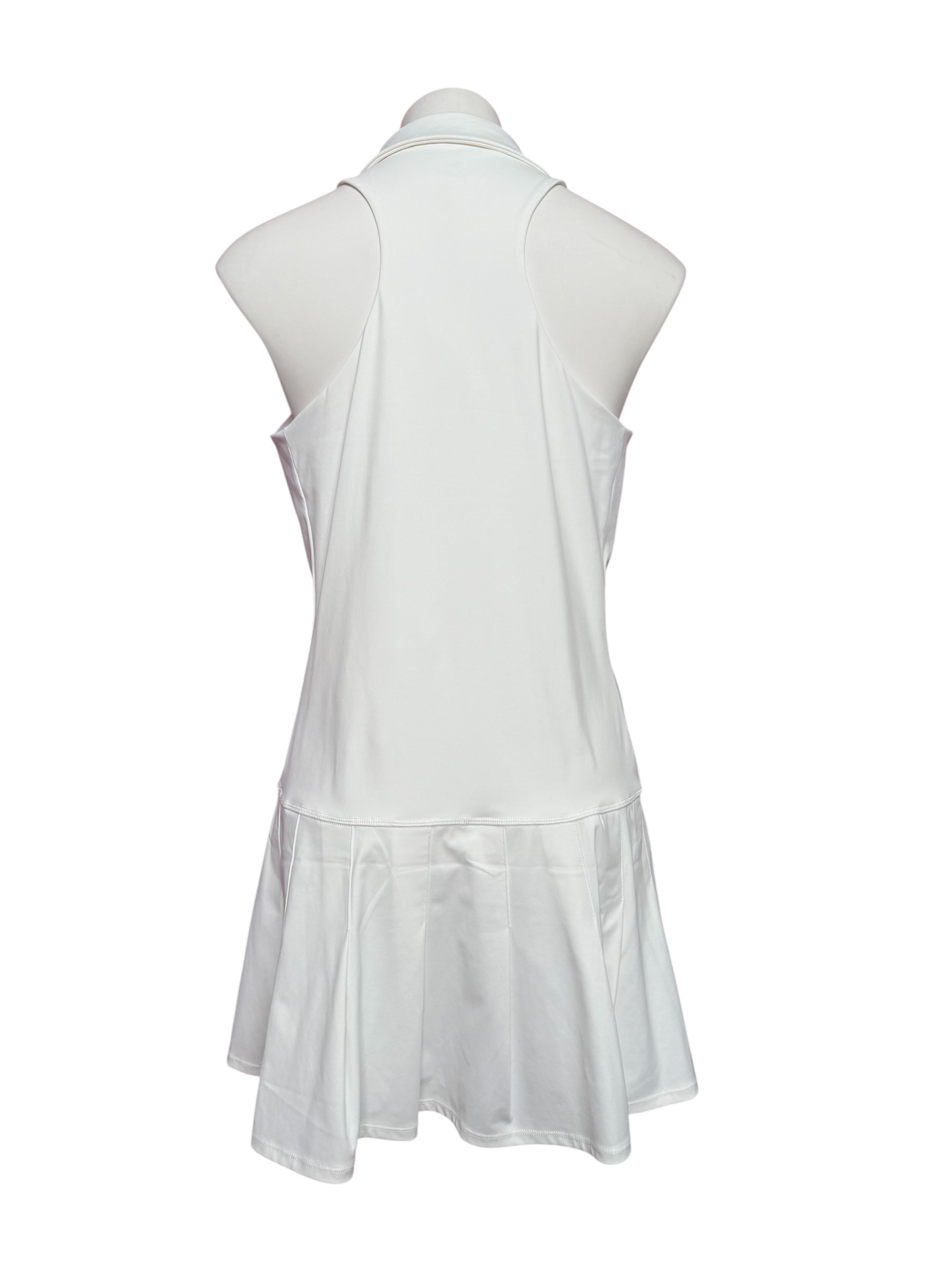Lilly Pulitzer NWT Dania Pleated Dress UPF 50+, Resort White Size L