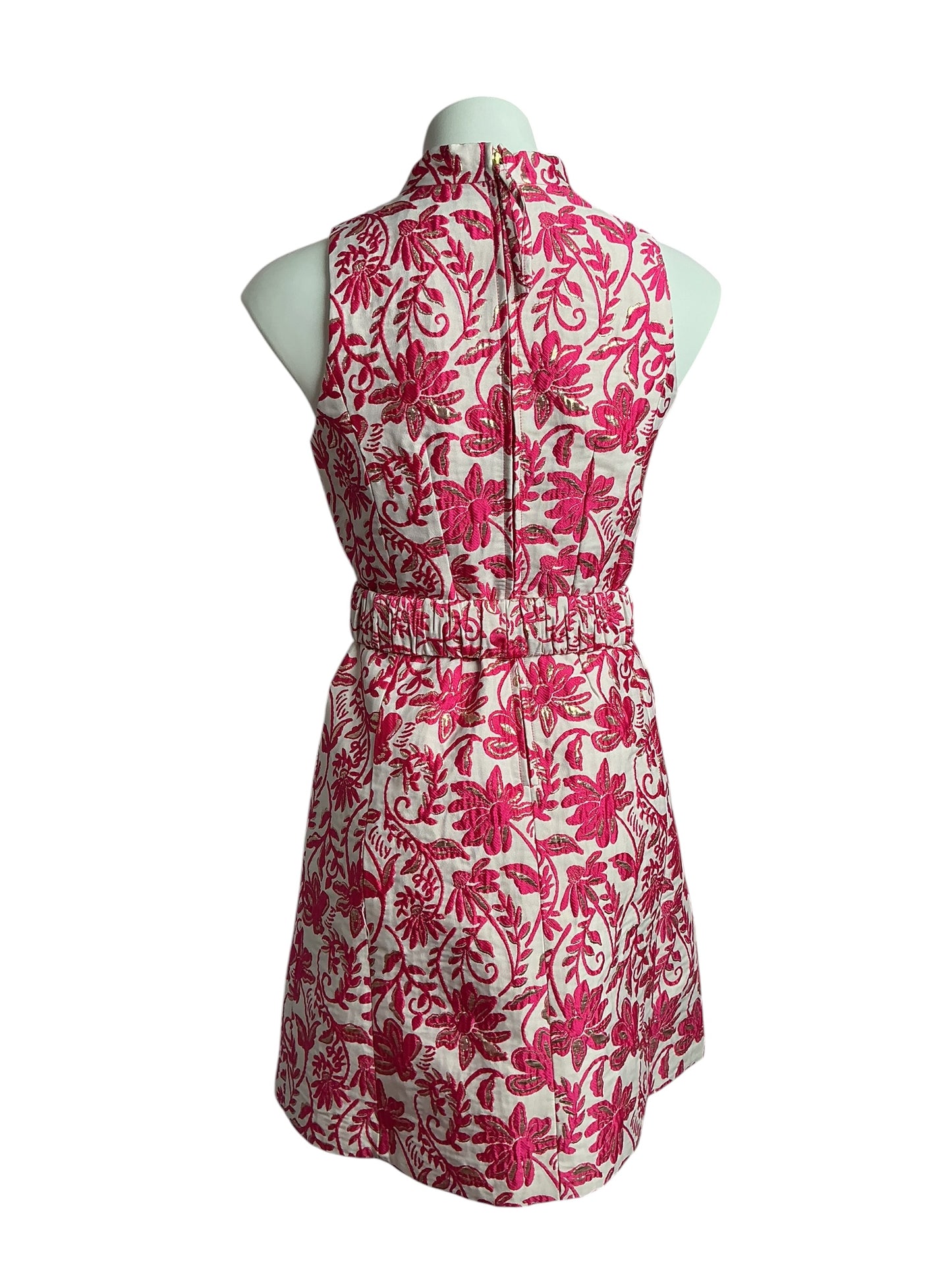 Lilly Pulitzer- NWT Tazie Dress Sunshell Pink Sunseeker Jacquard Size 0