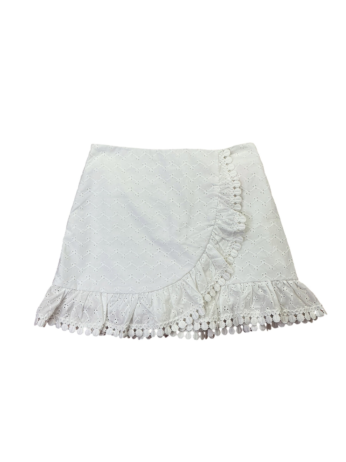 Lilly Pulitzer NWT Ellia Skort Resort White Ditsy Vine Eyelet - Size 4