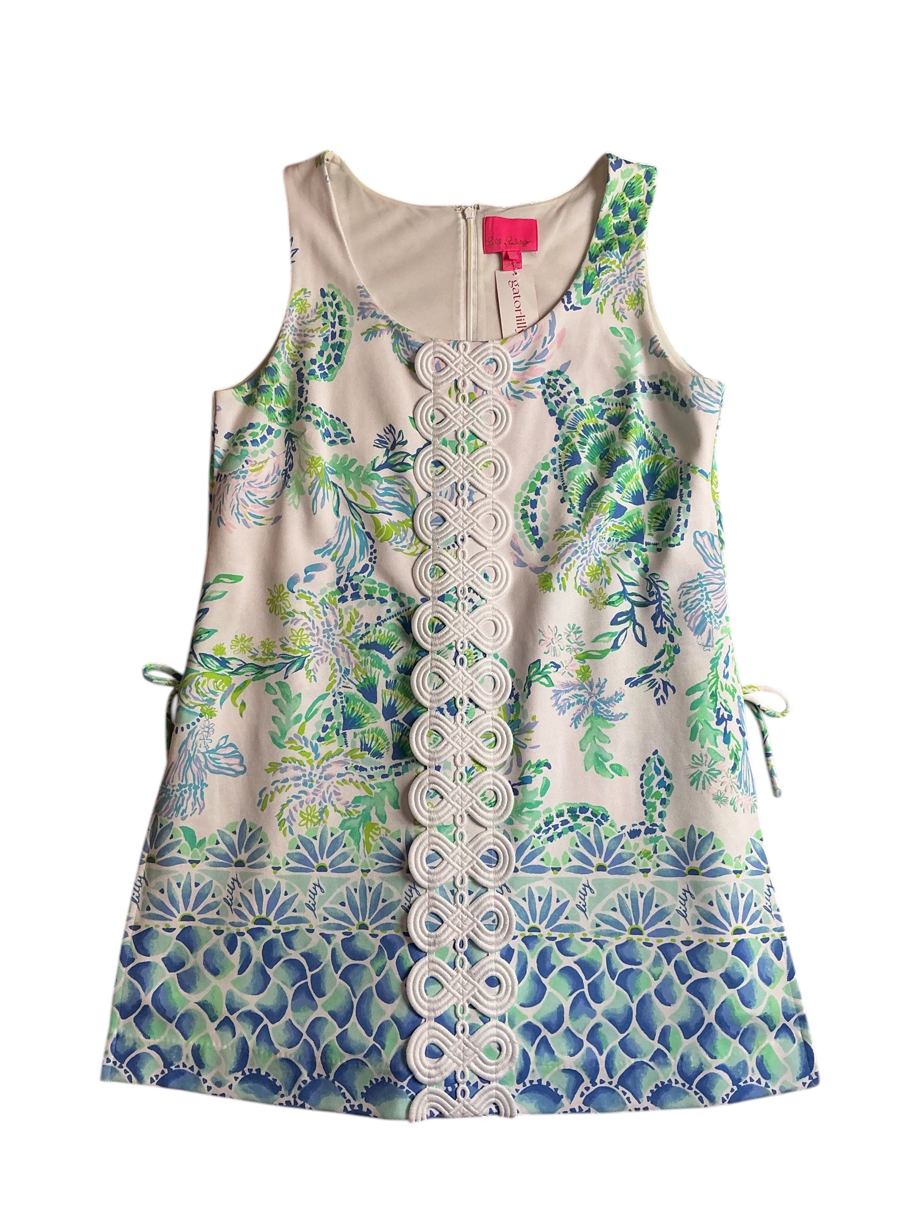 Lilly Pulitzer Sammi Romper - Resort White Island Ride - Size 16