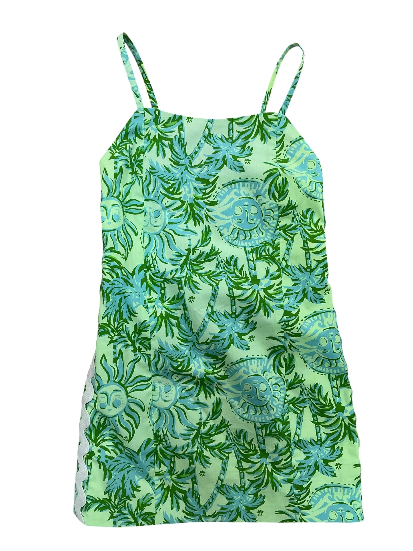 Lilly Pulitzer NWT Girls Kids Mini Shelli Dress Cool Mint Catchin Rays - Size 4