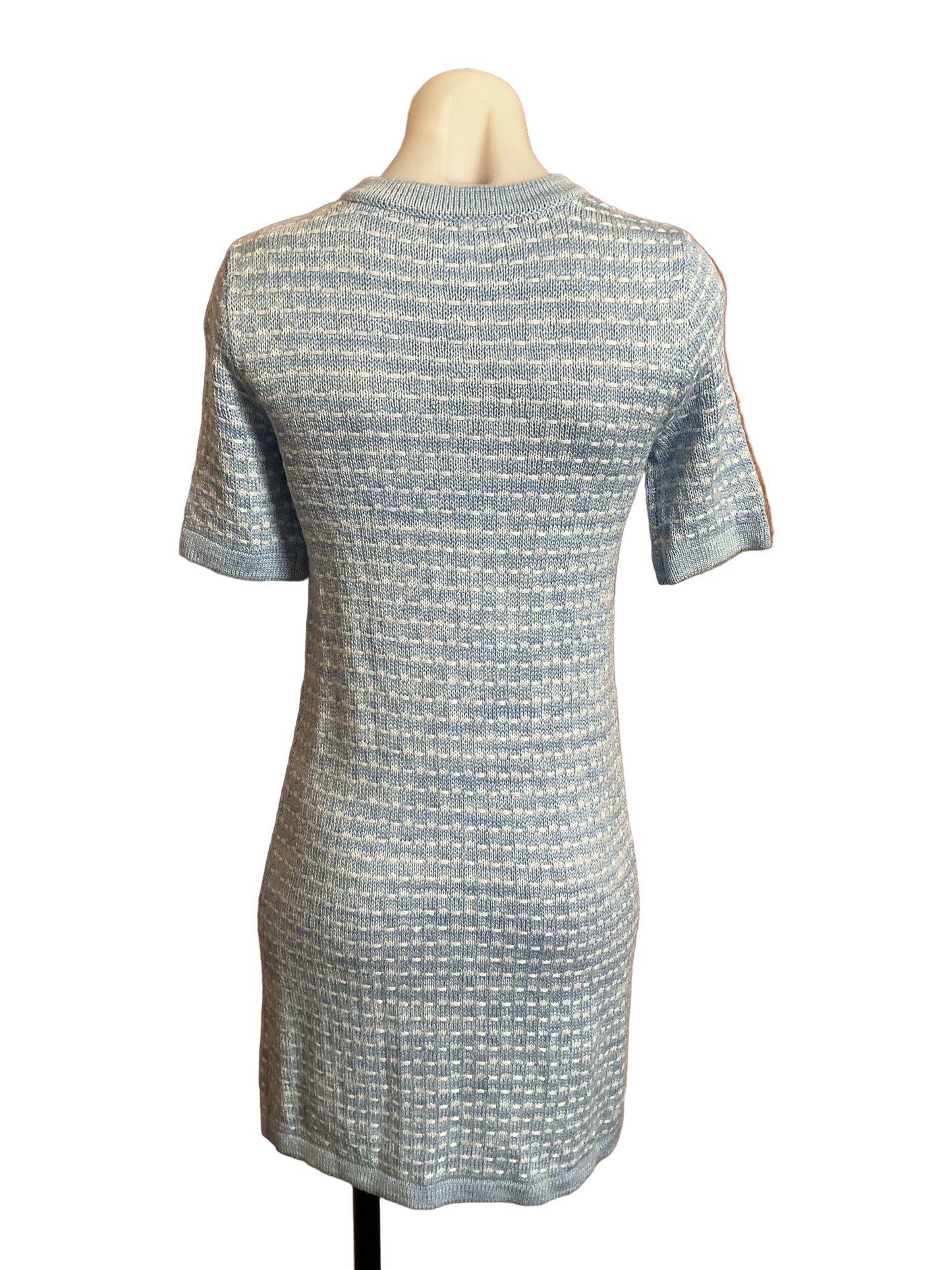 Lilly Pulitzer NWT Theodorah Sweater Dress Bluette Metallic Marl - Size XXS