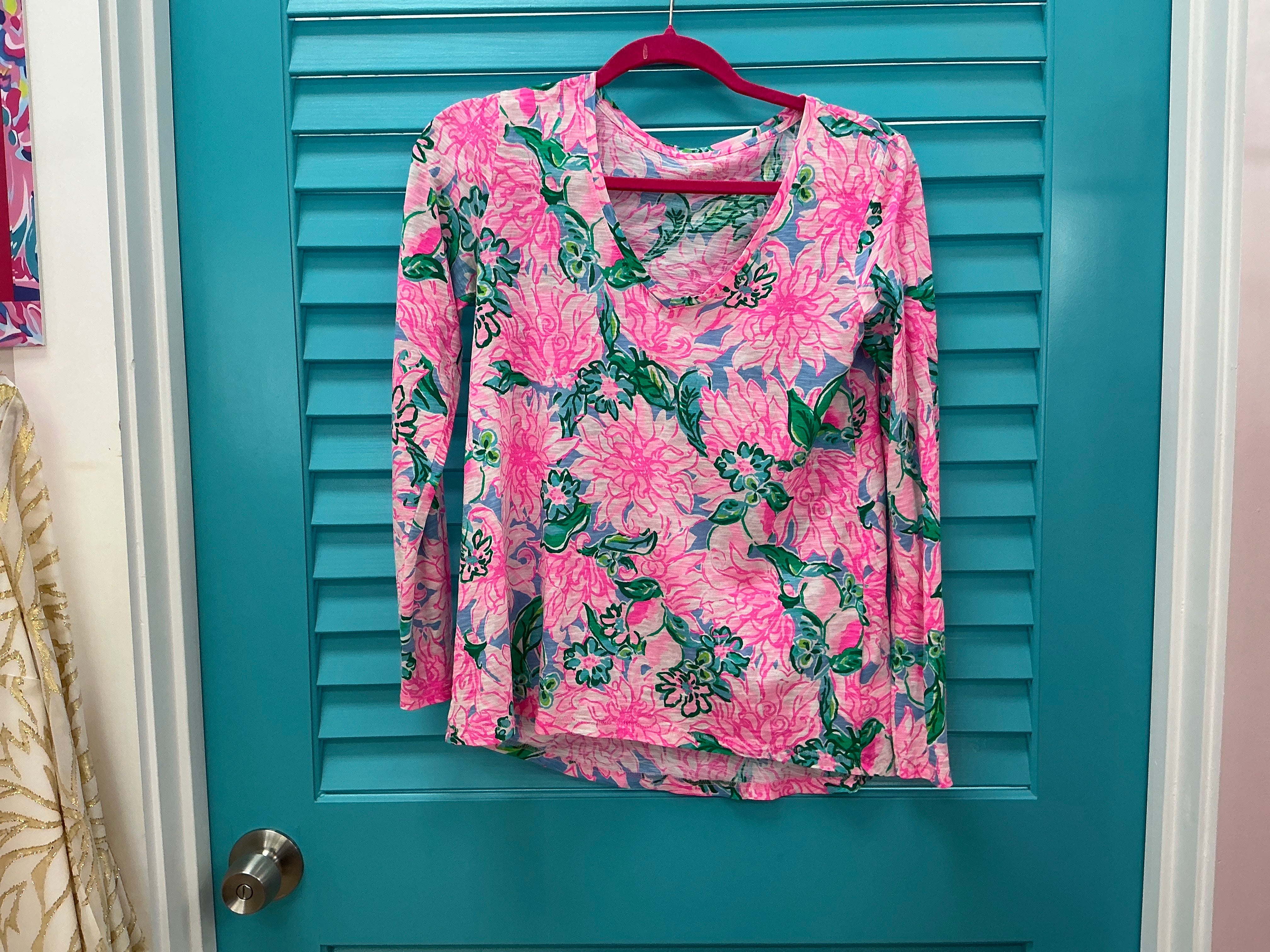 Lilly Pulitzer Long Sleeve Top - Size XXS