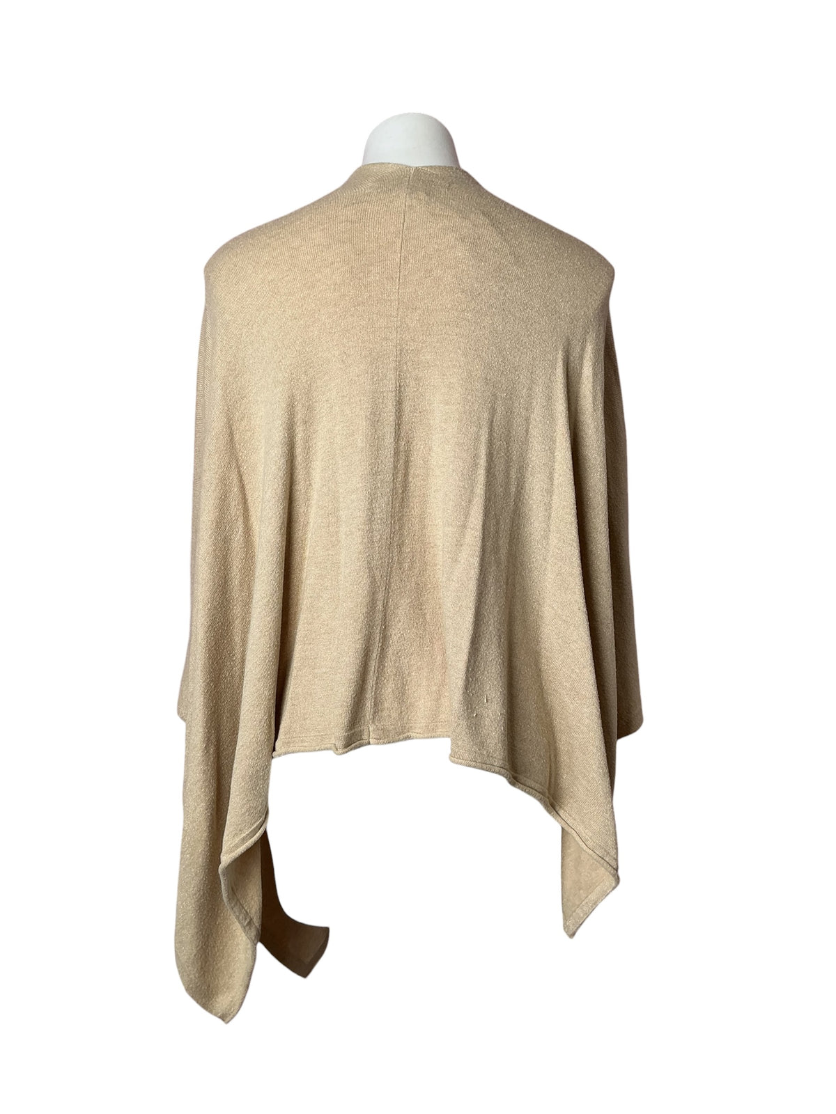 Lilly Pulitzer Terri Cashmere Wrap Heathered Sand Bar Metallic - ONE SIZE