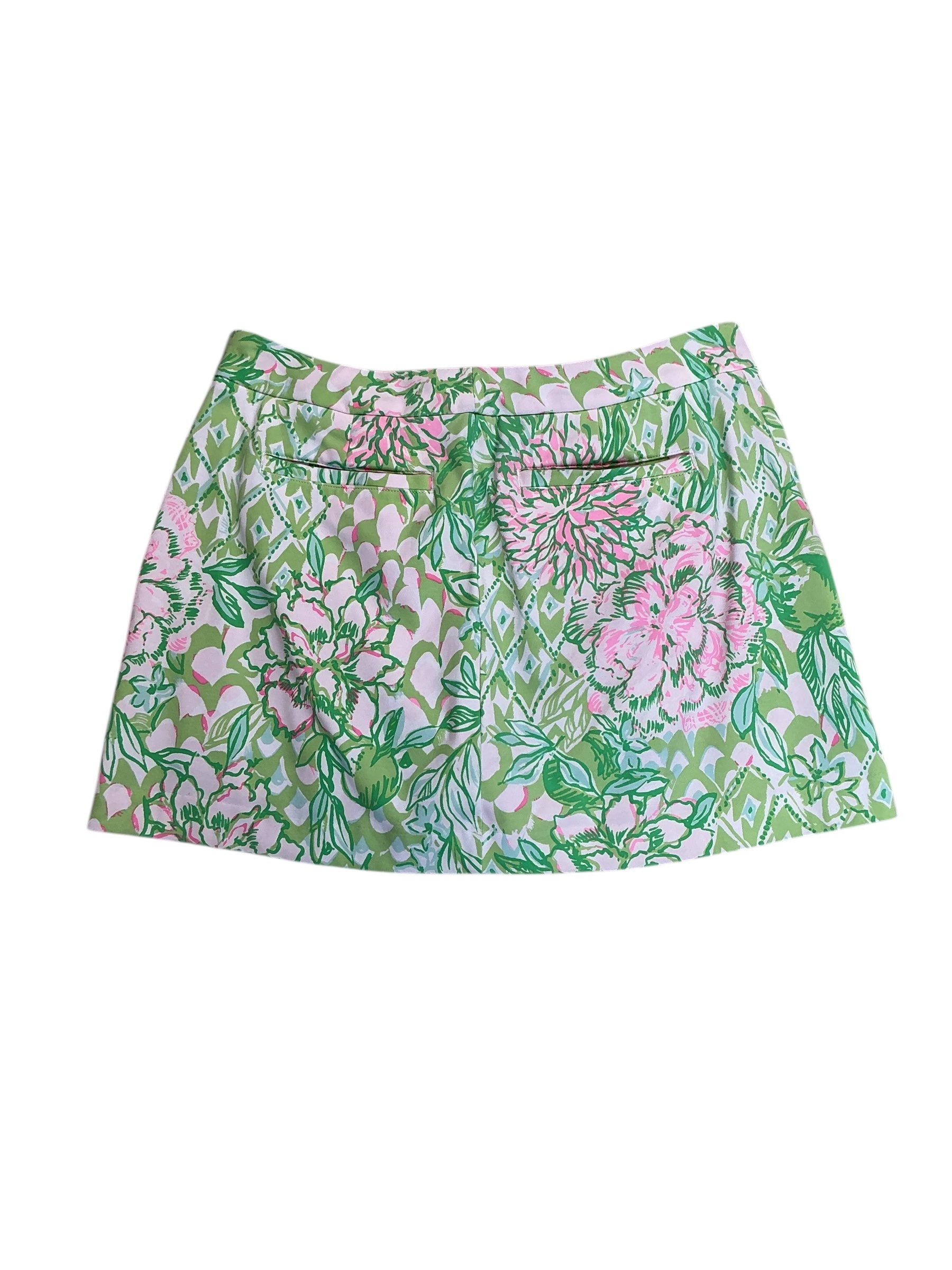 Lilly Pulitzer Colette Knit Skort Lime Feeling Good - Size 4
