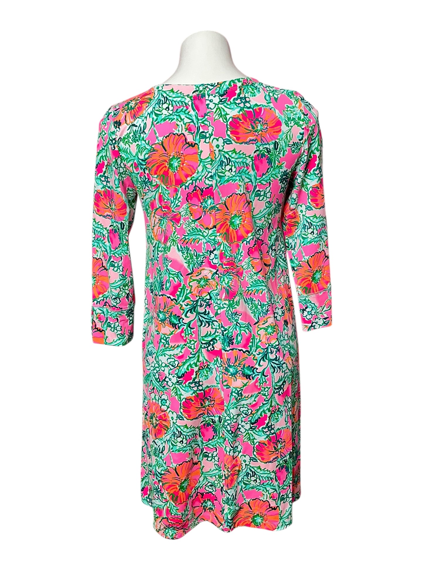Lilly Pulitzer Solia ChillyLilly UPF 50+ Dress - Soleil Pink Perfect Poppy - Size S
